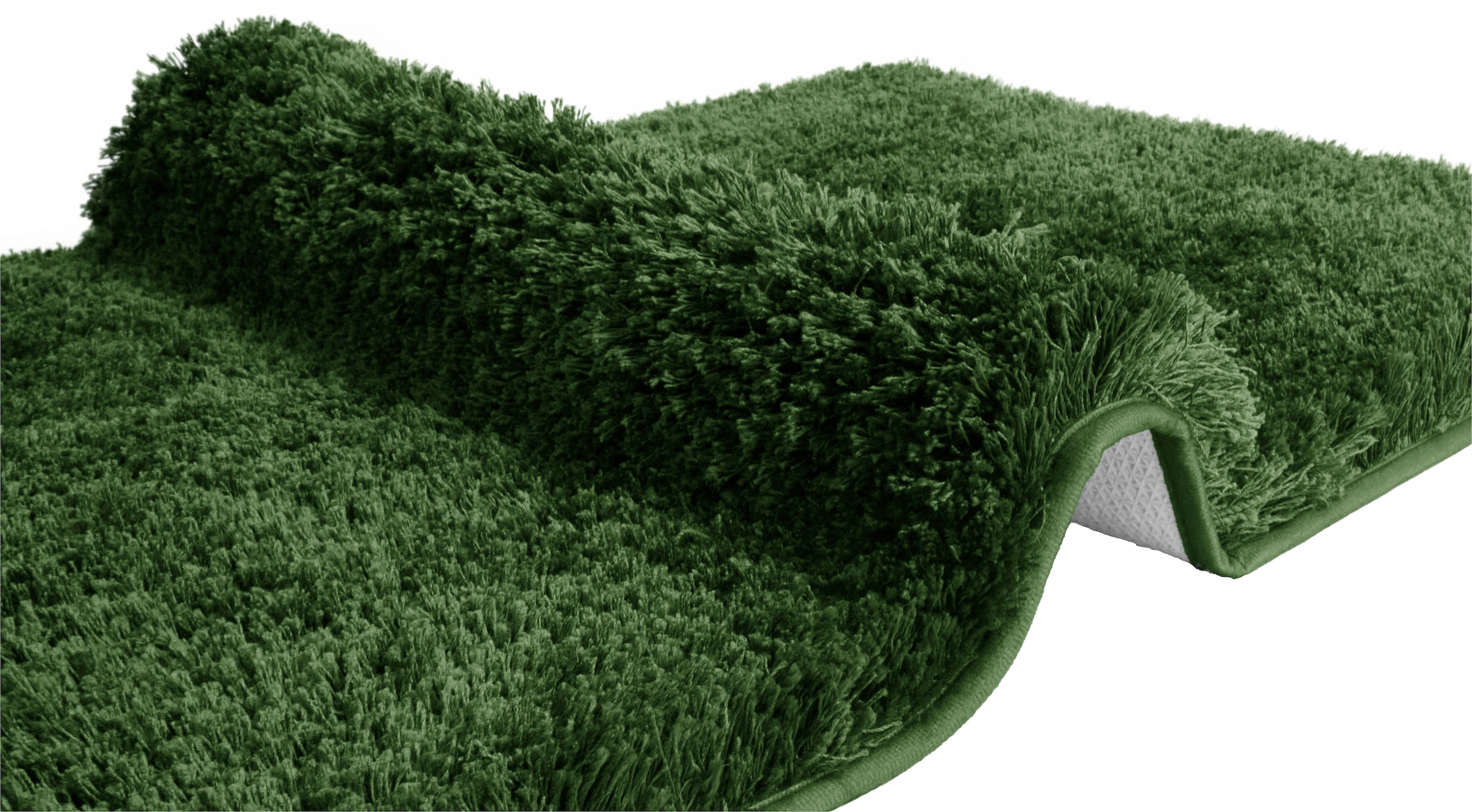 Möve Badematte »Superwuschel, Badvorleger, Badezimmer Teppich« Höhe 40 mm rutschhemmend beschichtet fußbodenheizungsgeeignet | schnell trocknend | strapazierfähig Mikrofaser-Badematte, Badteppich, rechteckig, rund & als 3-tlg. Set