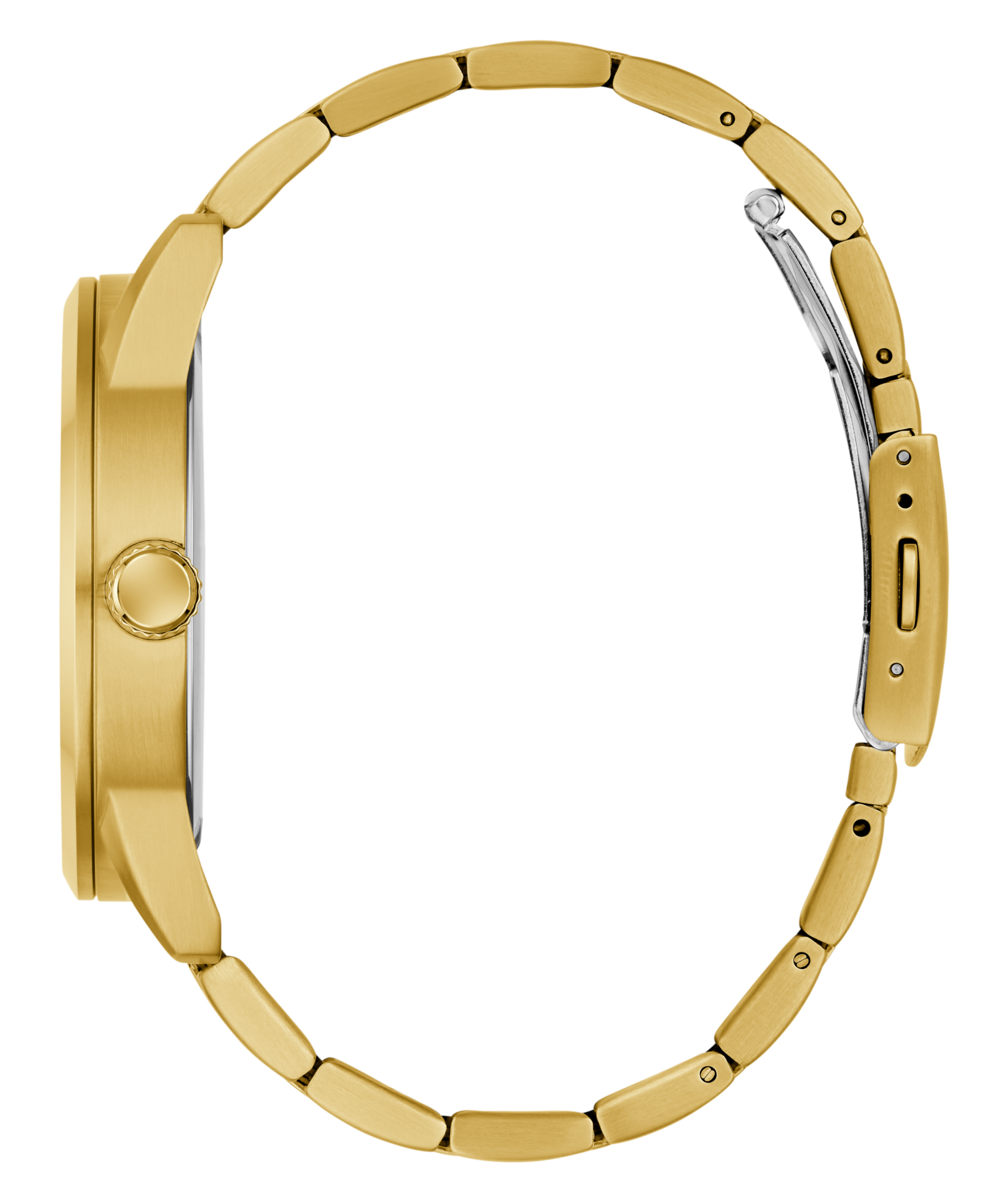 Guess Multifunktionsuhr »TREY« Quarzuhr, Armbanduhr, Herrenuhr, Edelstahlarmband, Datum