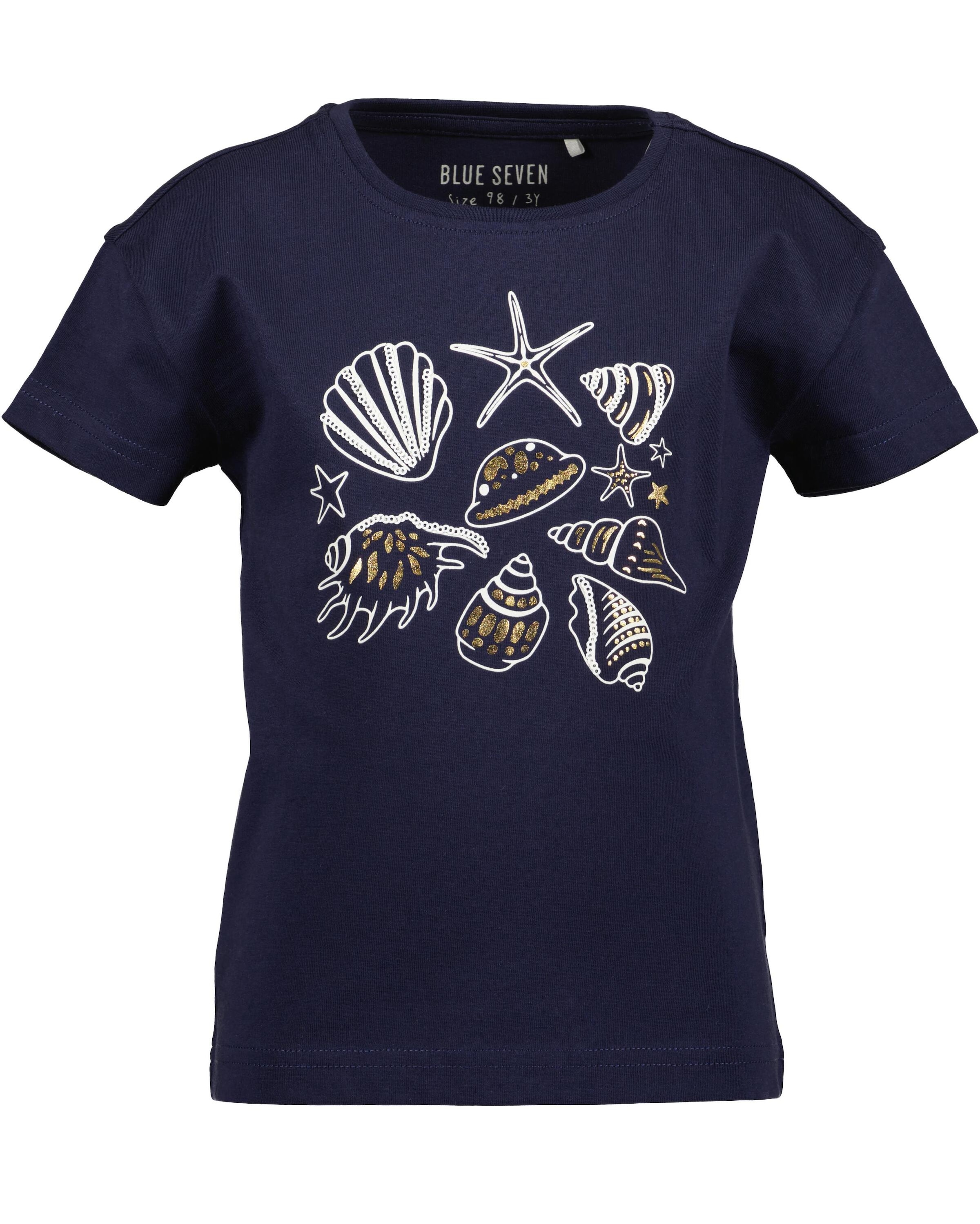 Blue Seven T-Shirt »Blue Seven Mädchen T-Shirts 2er Set Rundhals Sommer Baumwolle«, (2 tlg.)