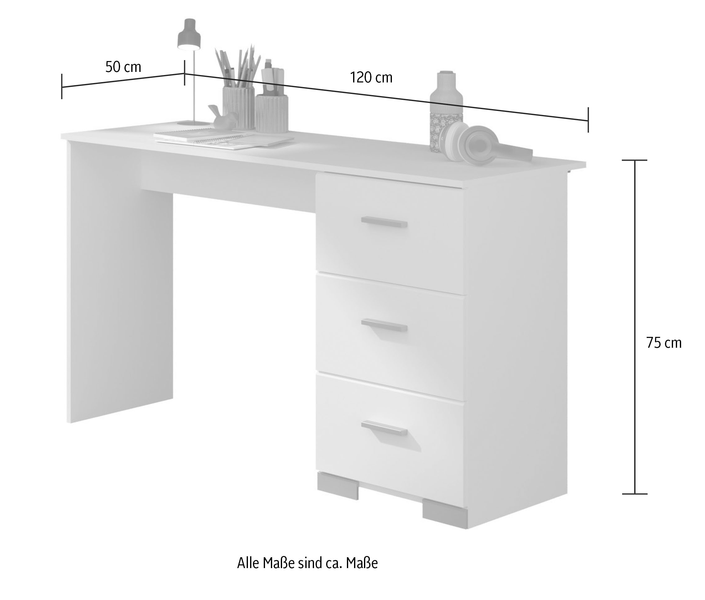 Parisot Jugendzimmer-Set »Sleep 41«, (Set, 3 tlg.), Rückwände der Fächer am Bett drehbar