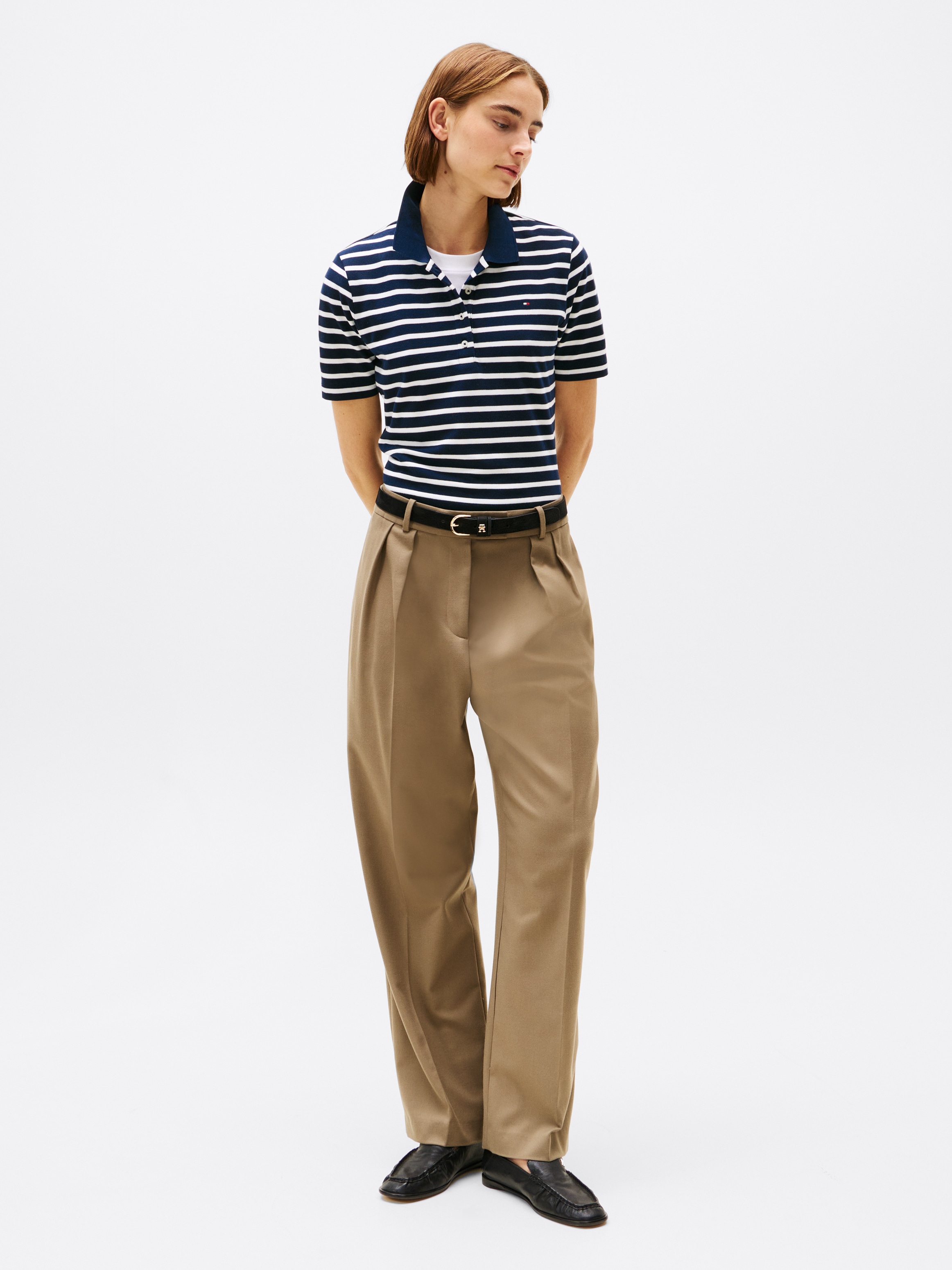 Tommy Hilfiger Poloshirt »Regular Fit Pique Premium Polo« Baumwollmischung, regular fit