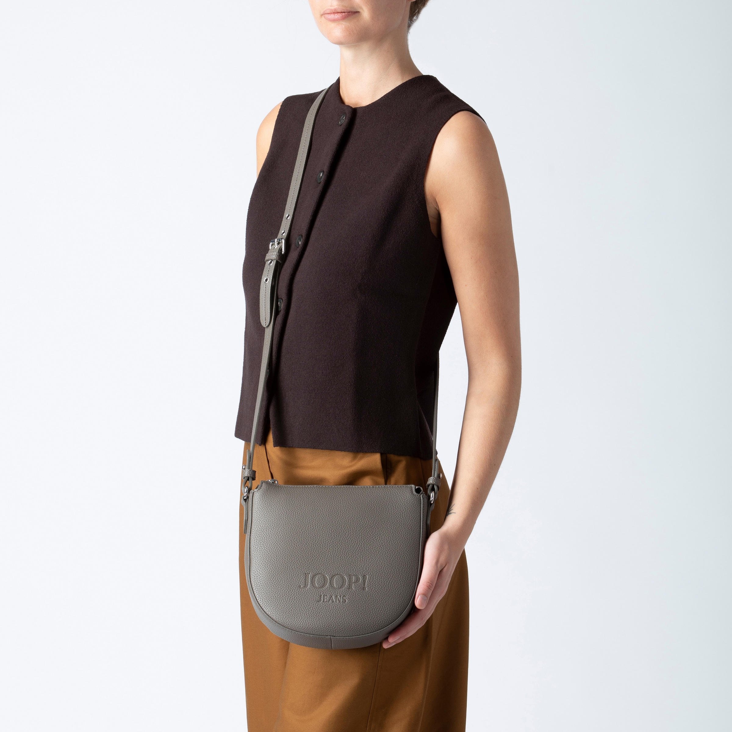 Joop Jeans Schultertasche »lettera 1.0 stella shoulderbag svz« Tasche Damen Damentasche Shoulder Bag