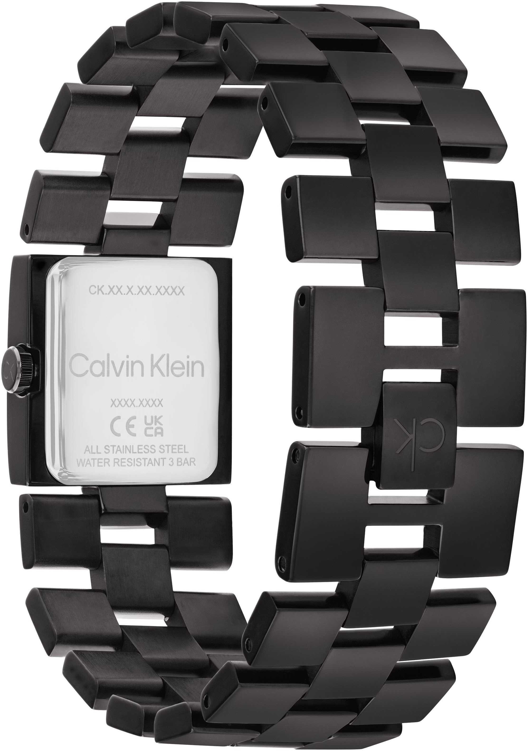 Calvin Klein Quarzuhr »CK MERIDIAN«, Armbanduhr, Damenuhr, Edelstahlarmband, analog
