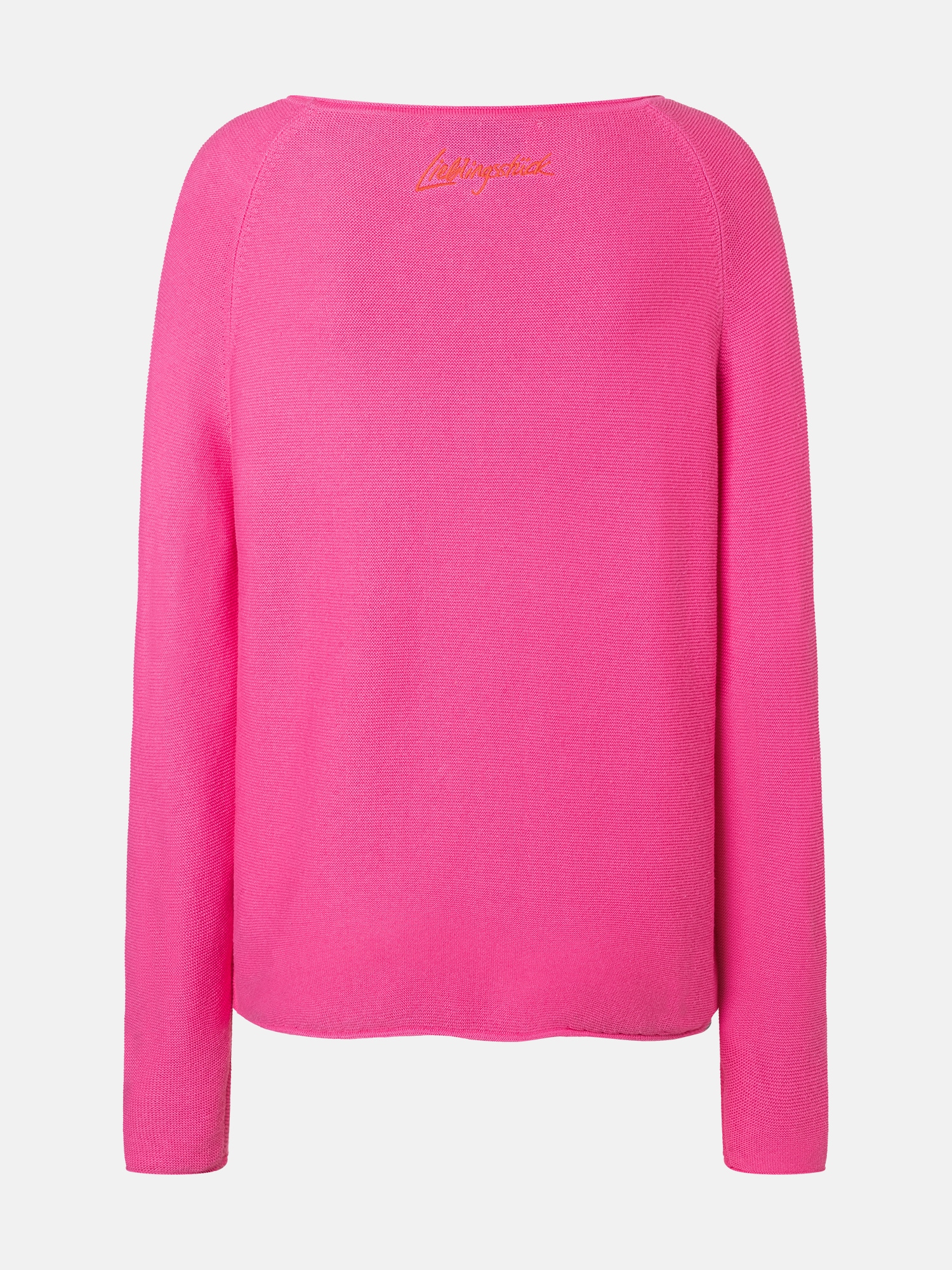 Lieblingsstück Rundhalspullover »BiancaEP« aus reiner Baumwolle, unifarbenes Design