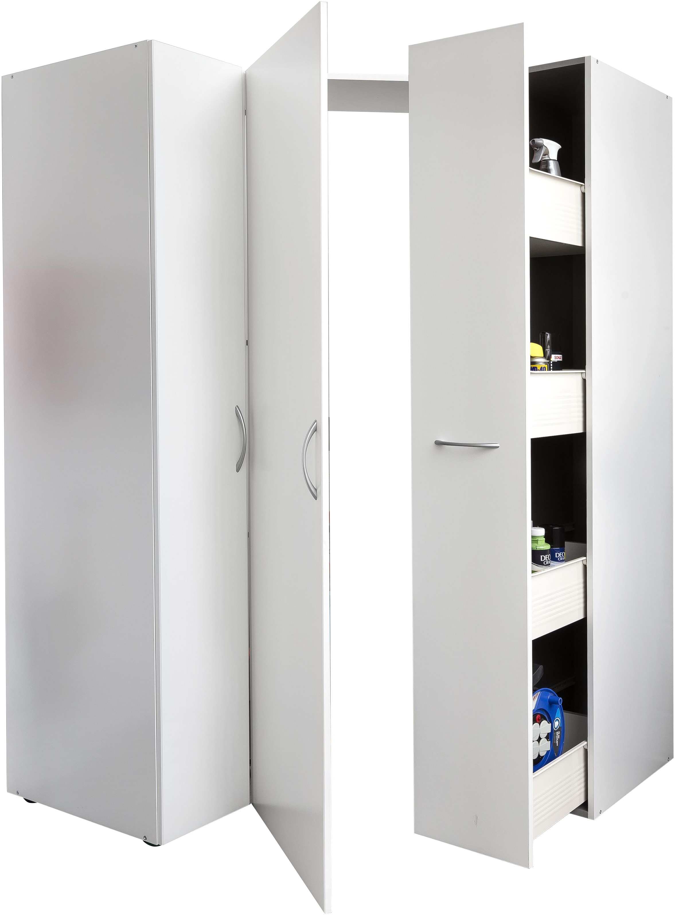 Wimex Mehrzweckschrank-Set »Multiraumkonzept, 3-teiliges Set, Stauraumwunder«