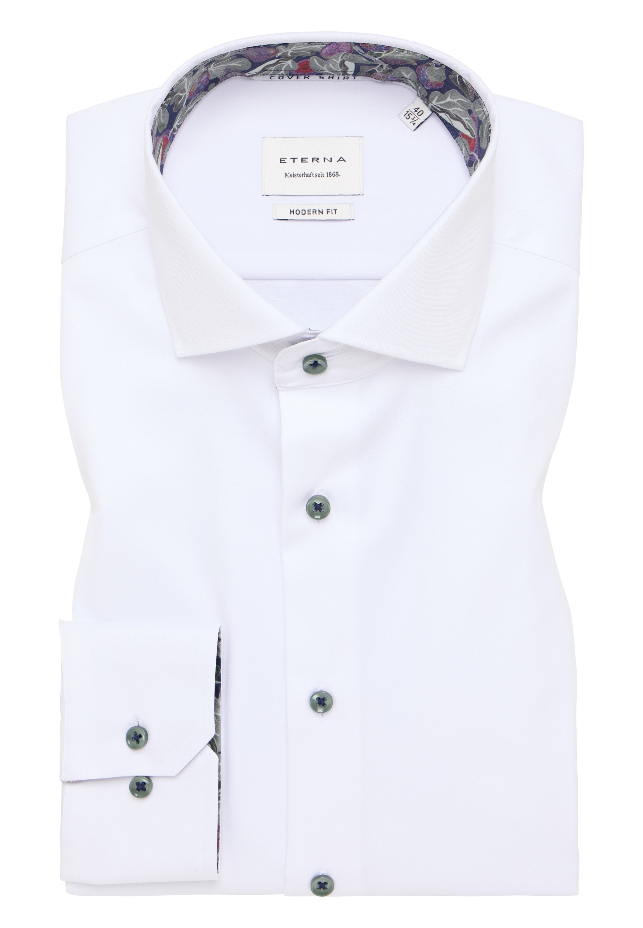 Eterna Langarmhemd »MODERN FIT«, NON IRON (bügelfrei)