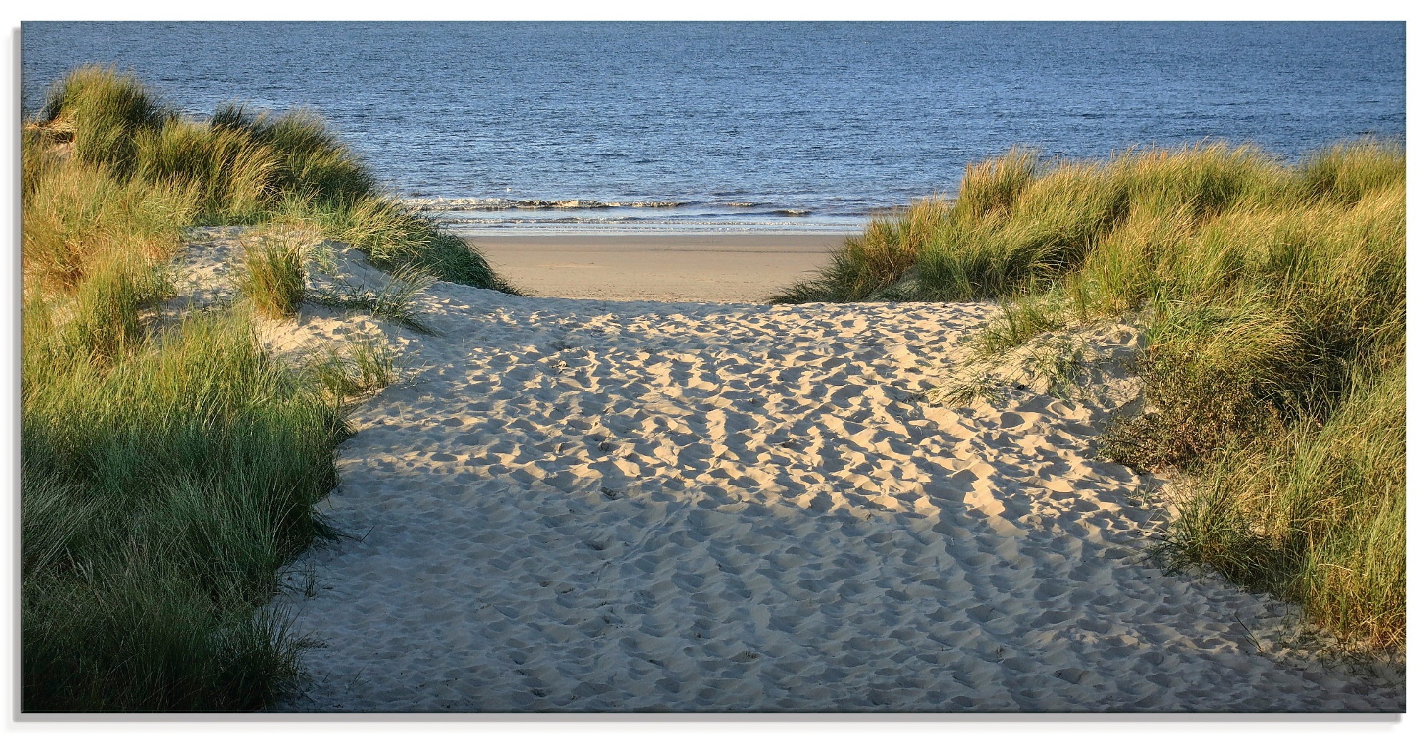 Artland Glasbild »Strandaufgang«, Strand, (1 St.), in verschiedenen Größen  online bei OTTO