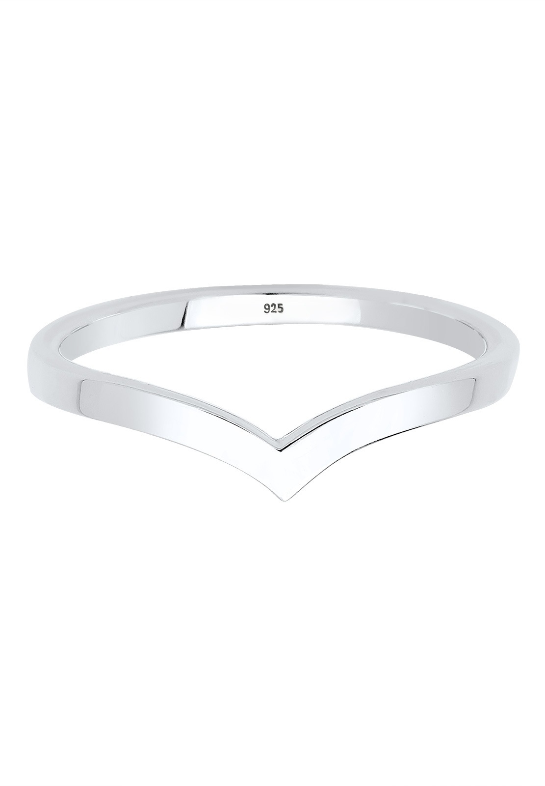 Elli Silberring »Ring V-Stacking Geo Trend Blogger 925 Sterling Silber«