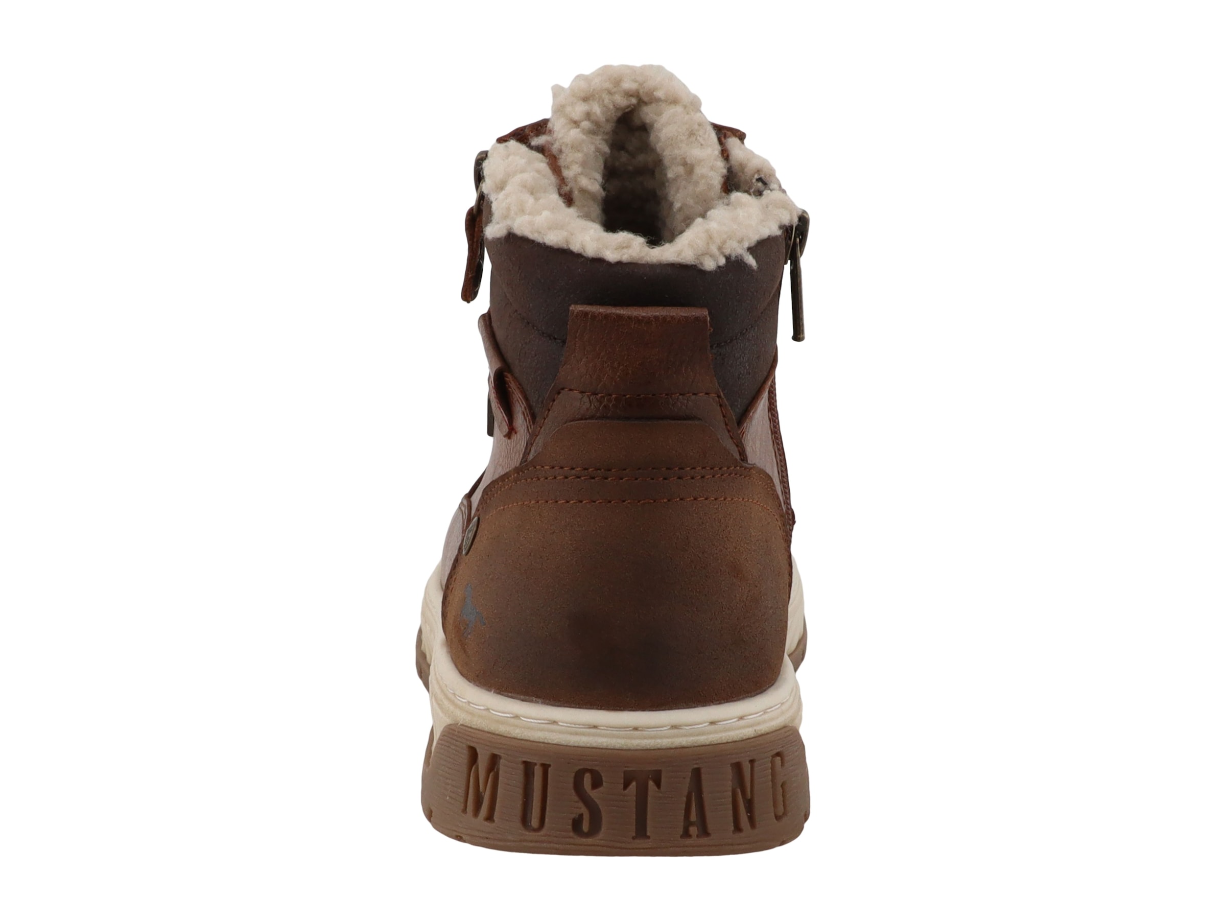 Mustang Shoes Winterboots »Stiefelette«  Schnürboots, Outdoorschuh mit modischem Zierreißverschluss
