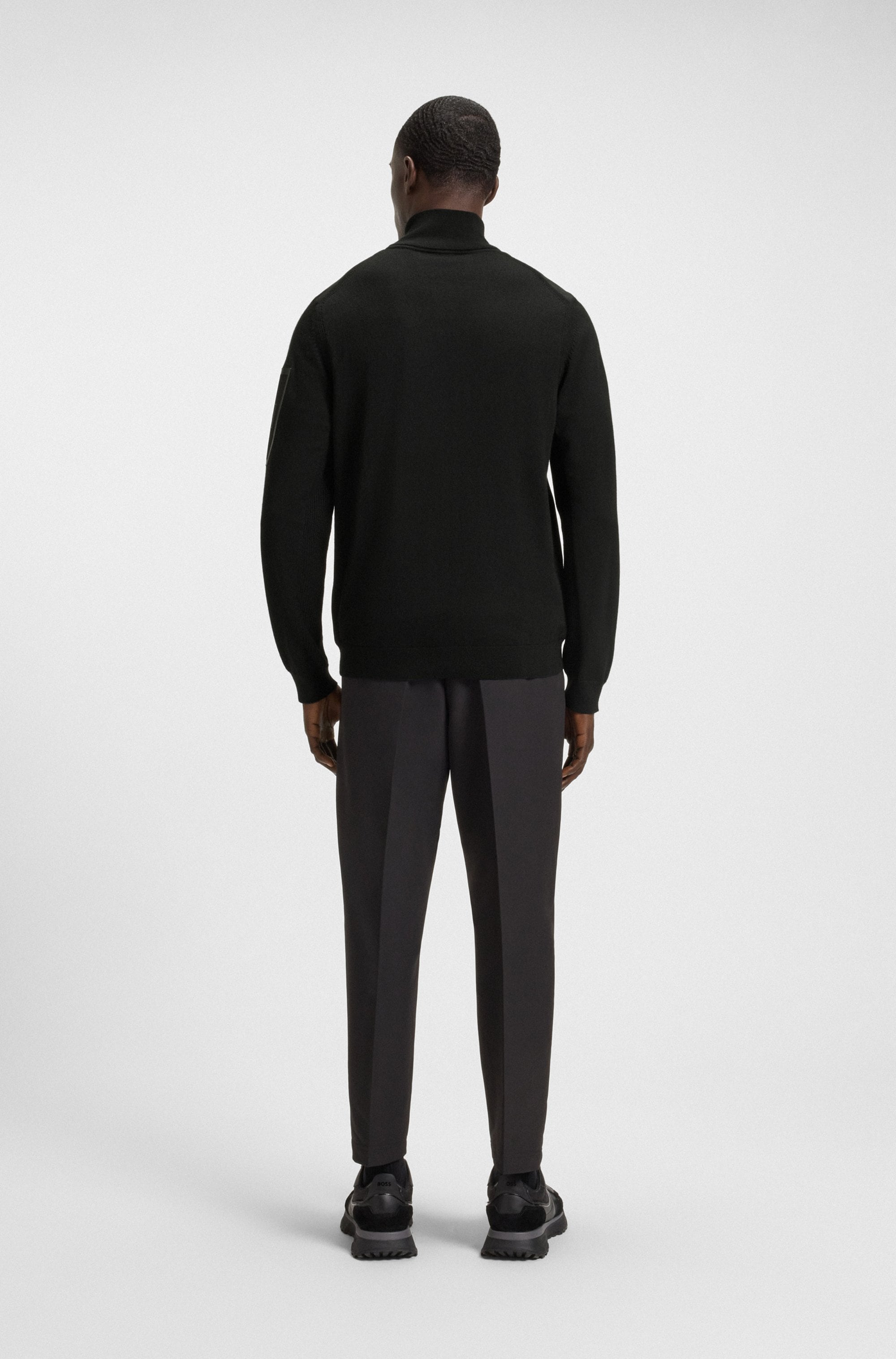 BOSS GREEN Hybridjacke »Momentum«, regular fit, mit Stehkragen