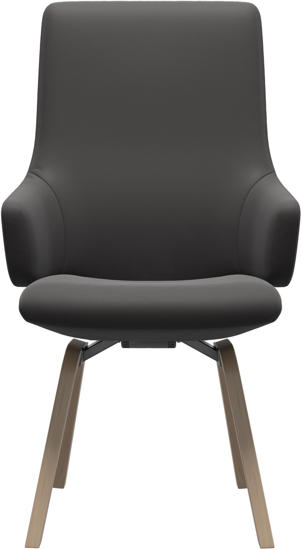 Stressless® Polsterstuhl »Laurel«, Leder PALOMA, High Back mit Armlehne, Größe L, schräggestellte Beine in Walnuss