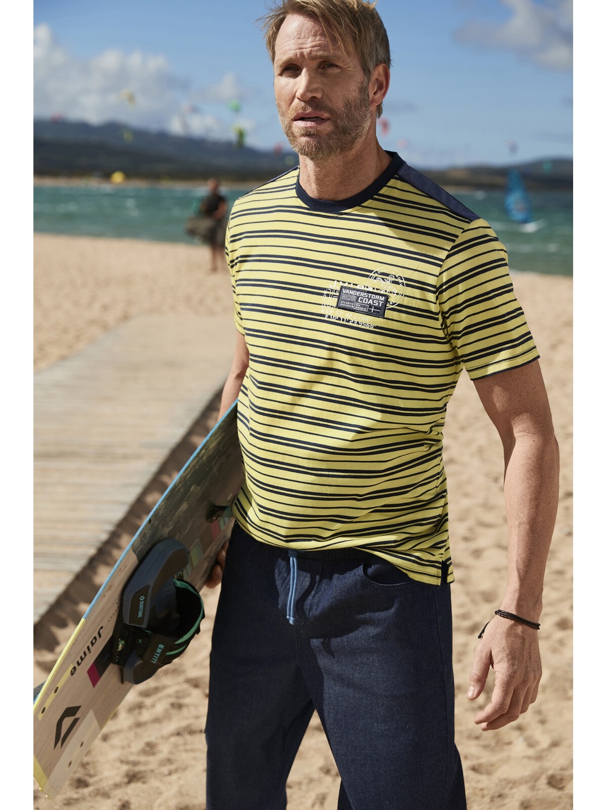 Jan Vanderstorm T-Shirt »T-Shirt LINOR«