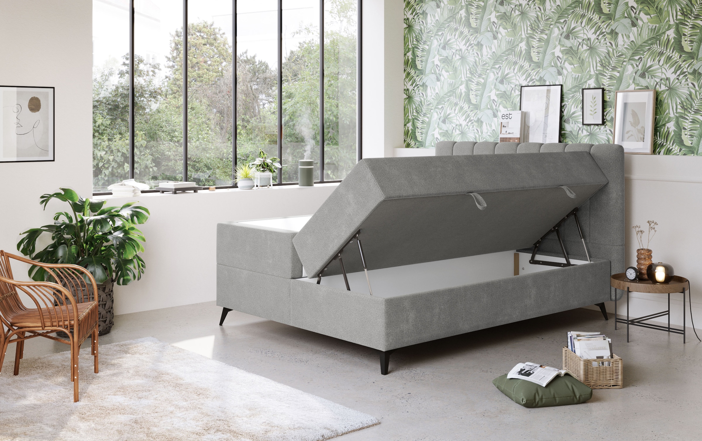 COTTA Boxbett »Vicky inkl. Bettkasten« erhältlich in den Breiten 160x200cm & 180x200cm