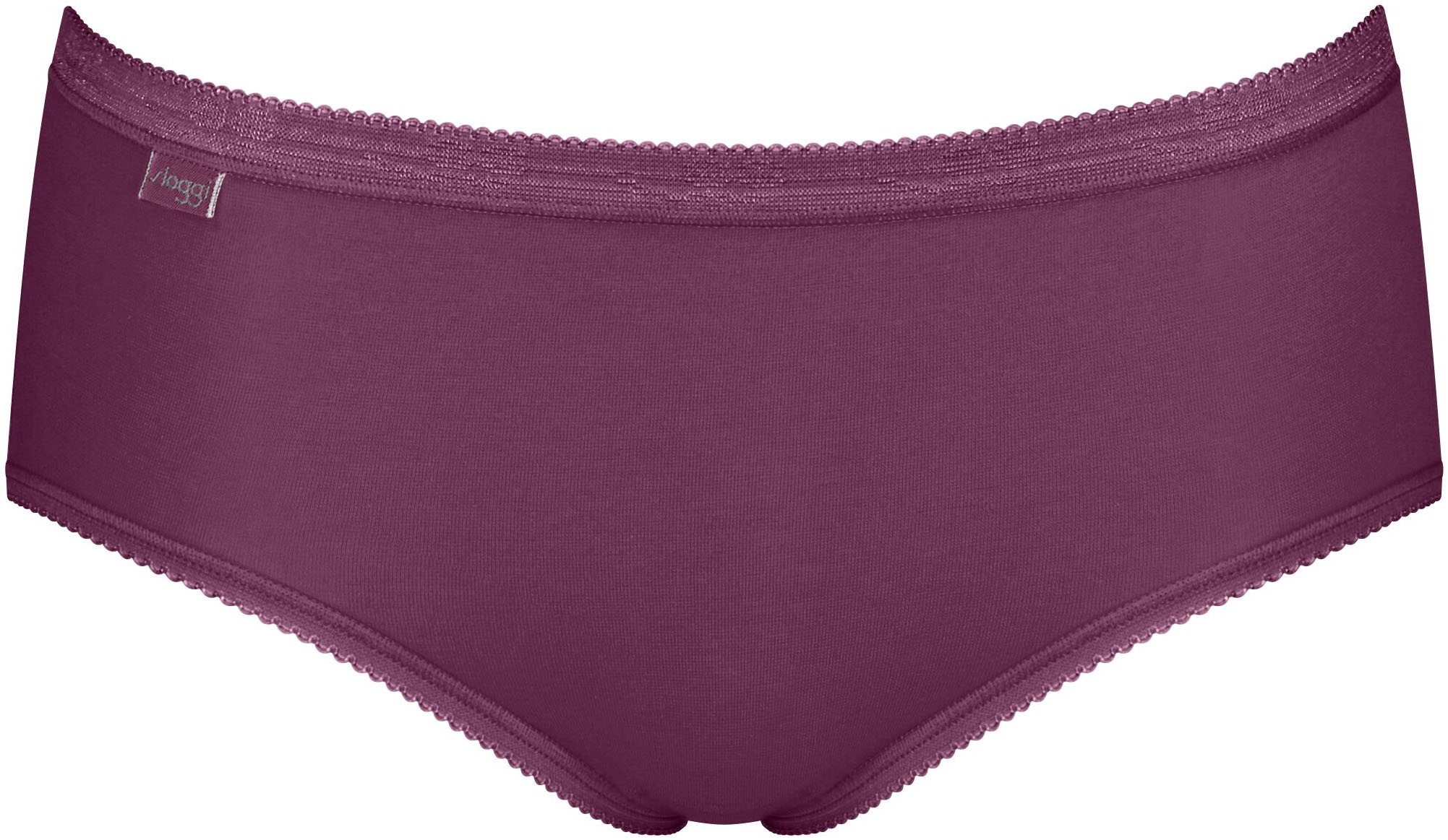 sloggi Midislip »Basic+«, (3er Pack), Baumwollmix, klassischer Stil, mittelhoher Bund, Softnähte