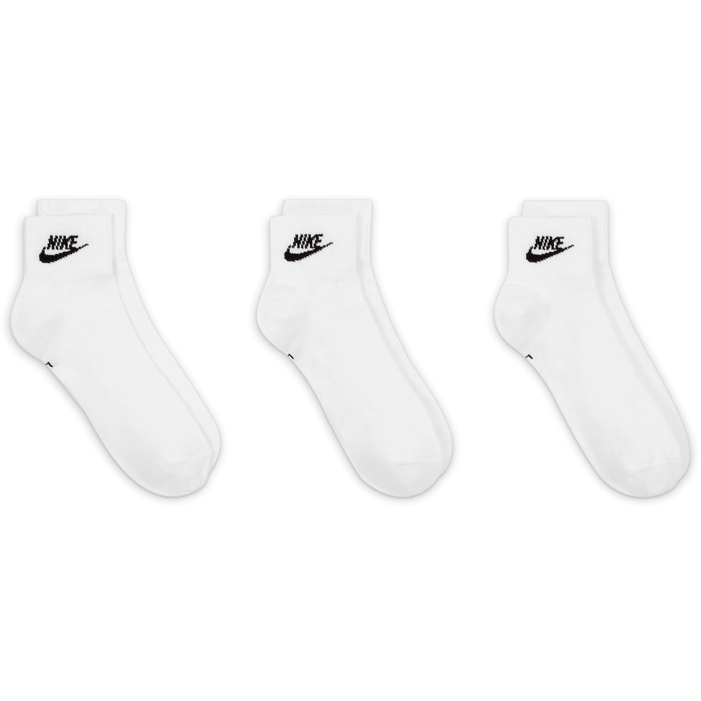 Nike Sportswear Socken »EVERYDAY ESSENTIAL ANKLE SOCKS (3 Pair)«, (Set, 3 Paar)