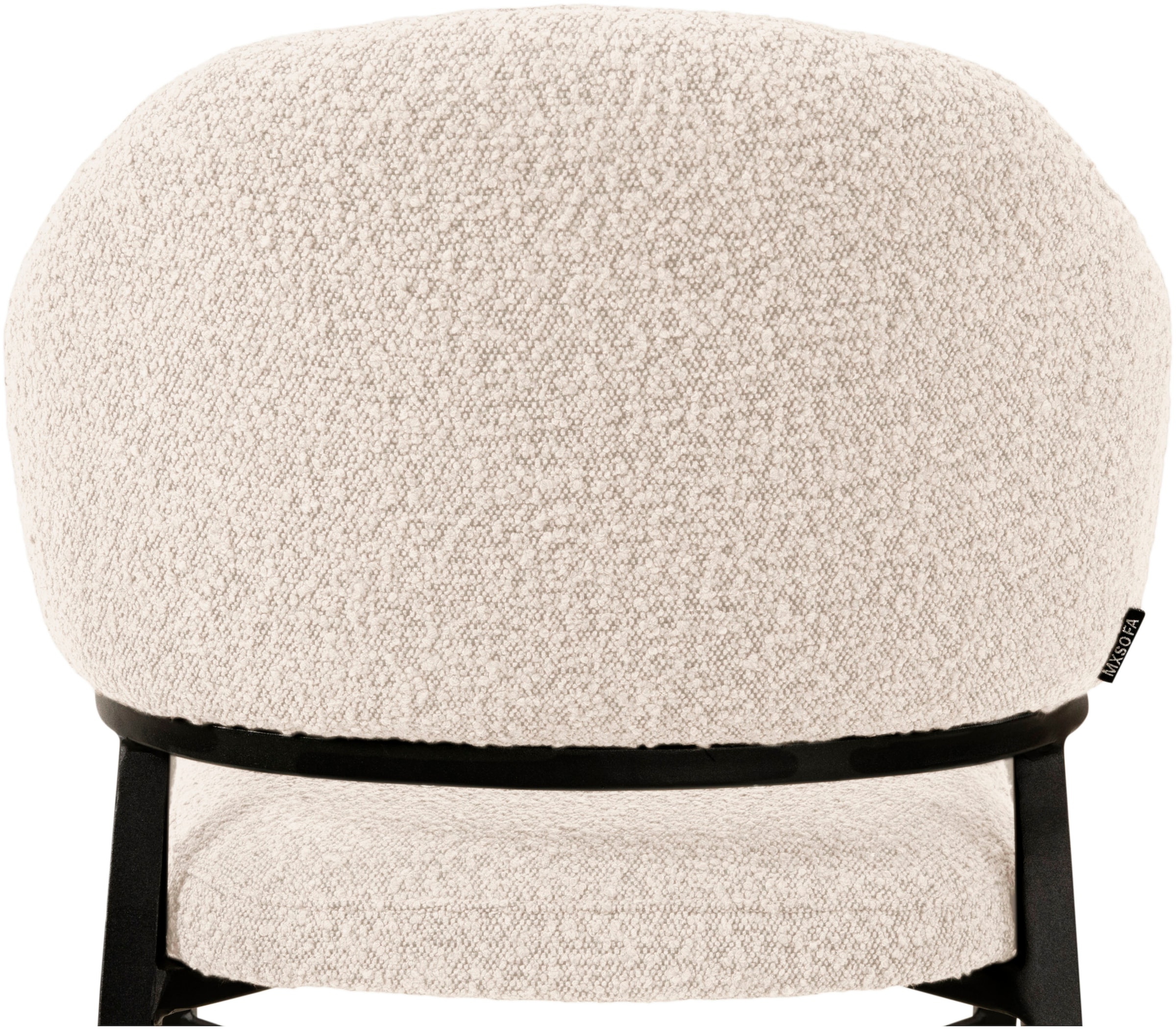 OMG Design Armlehnstuhl »Roma«, (Set), 1 St., Stoff, bequemer Esszimmerstuhl, Polsterstuhl mit Bouclé Bezug