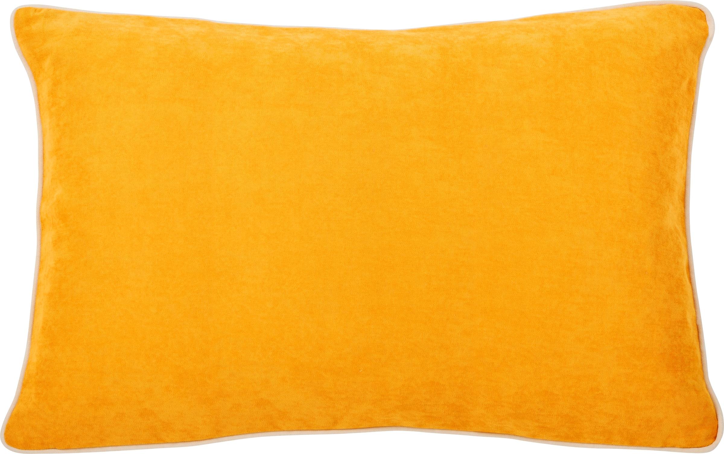 done.® Dekokissen »Joy« unifarben, Reißverschluss, Kissenhüle ohne Füllung, 1 Stück