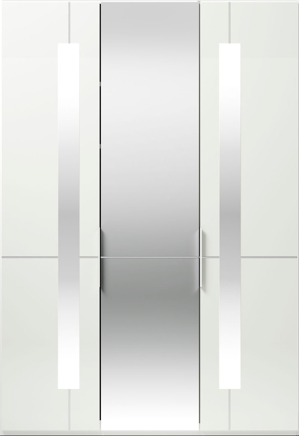 Musterring Drehtürenschrank »Imola W« inkl. Einlegeböden und Kleiderstangen, mit Glas- und Spiegeltüren