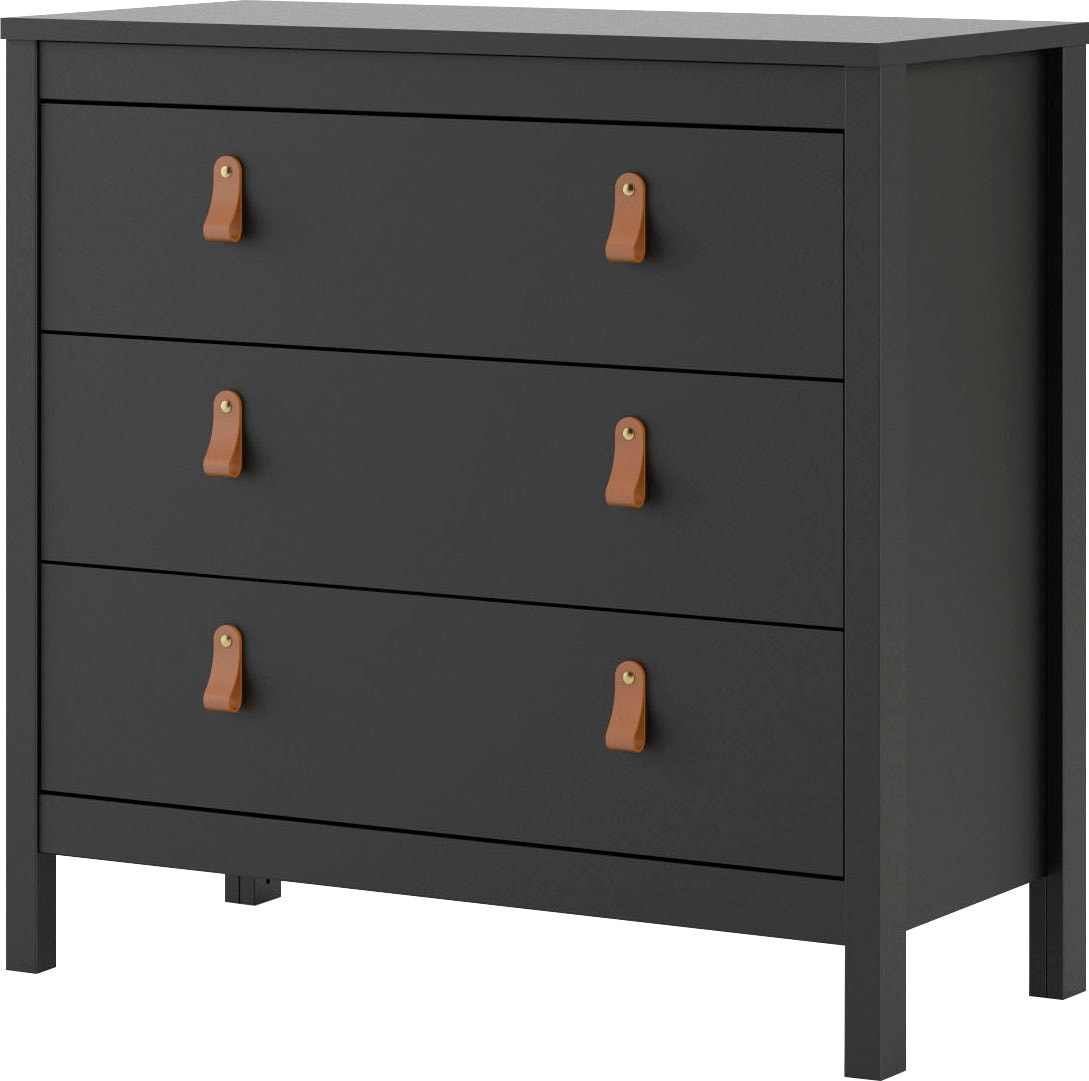 Home affaire Kommode »Madrid, Aufbewahrung, Schubladenschrank, Stauraum«, mit 3 Schubladen, Breite 82,3 cm