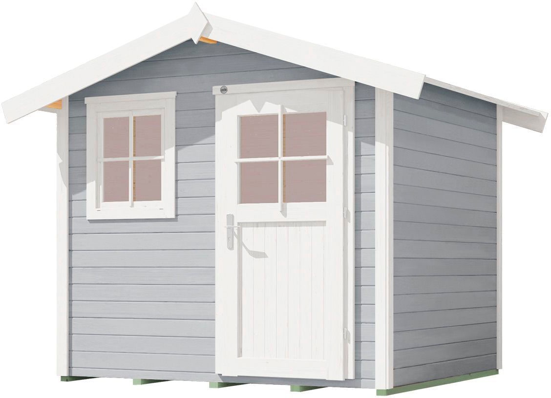 Weka Gartenhaus »123 Gr.1, grau« in grau