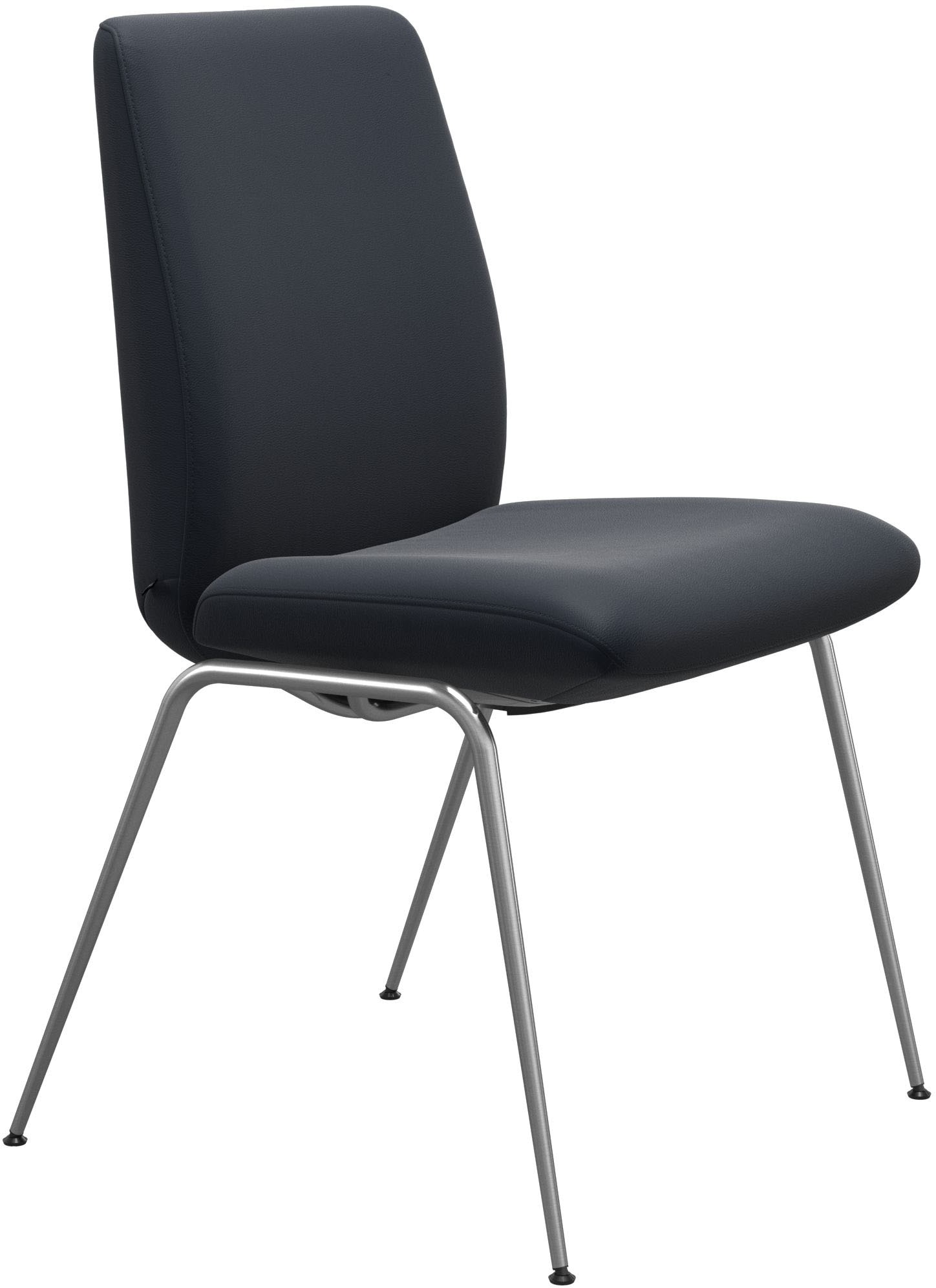Stressless® Polsterstuhl »Laurel«, Leder PALOMA, Low Back, Größe L, mit Beinen aus Stahl in Schwarz matt