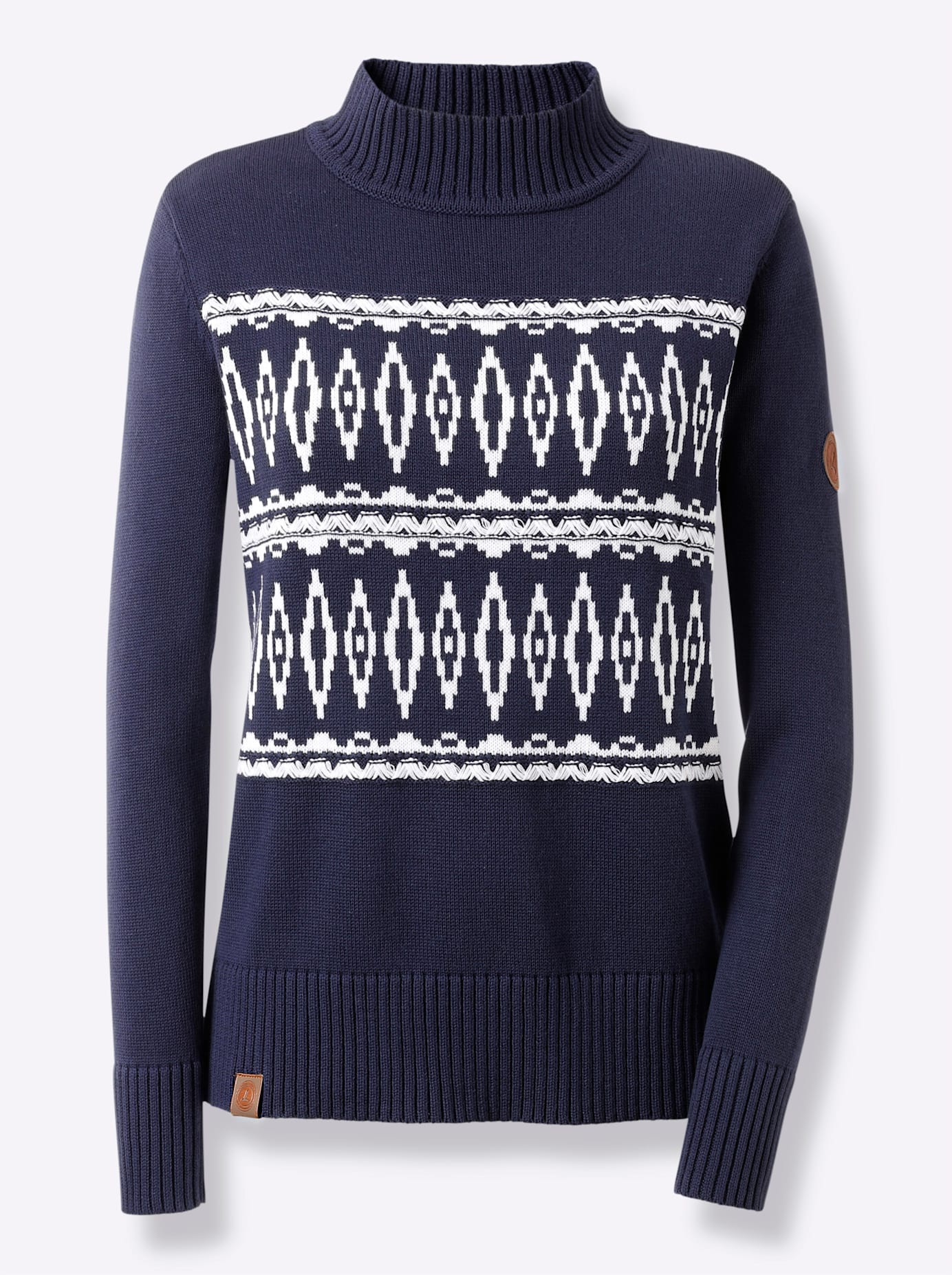 Stehkragenpullover »Pullover«