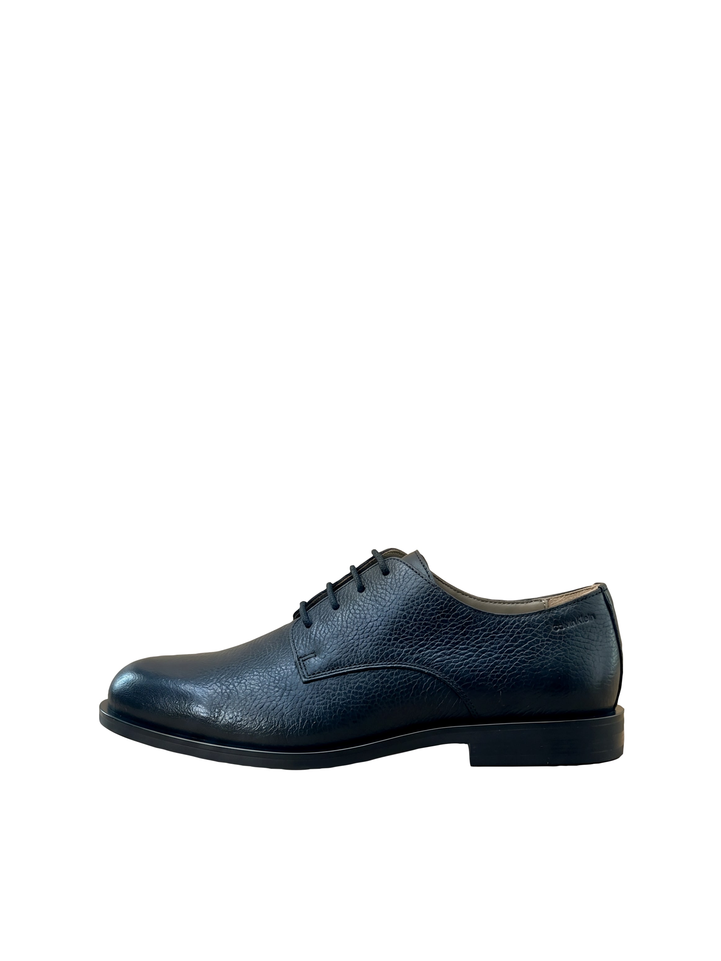 Calvin Klein Schnürschuh »ESS RUBBER DERBY TU LTH«  Abendschuh, Anzugschuh, Business-Schuh mit Logoprägung, schmale Form