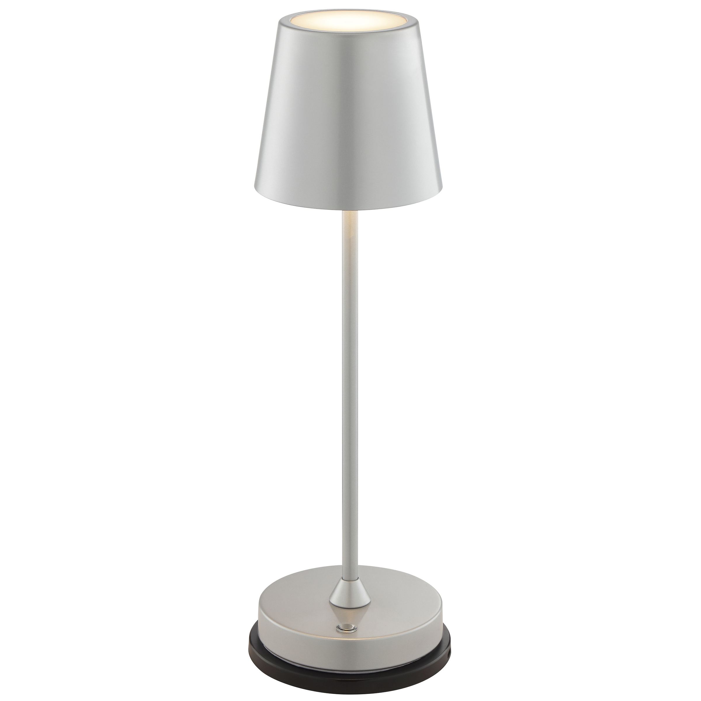 Brilliant LED Tischleuchte »Elora« LED-Modul 1 Stk. Warmweiß LED Akku Leuchte, 220 lm, 2700 K, Wireless Charging, dimmbar