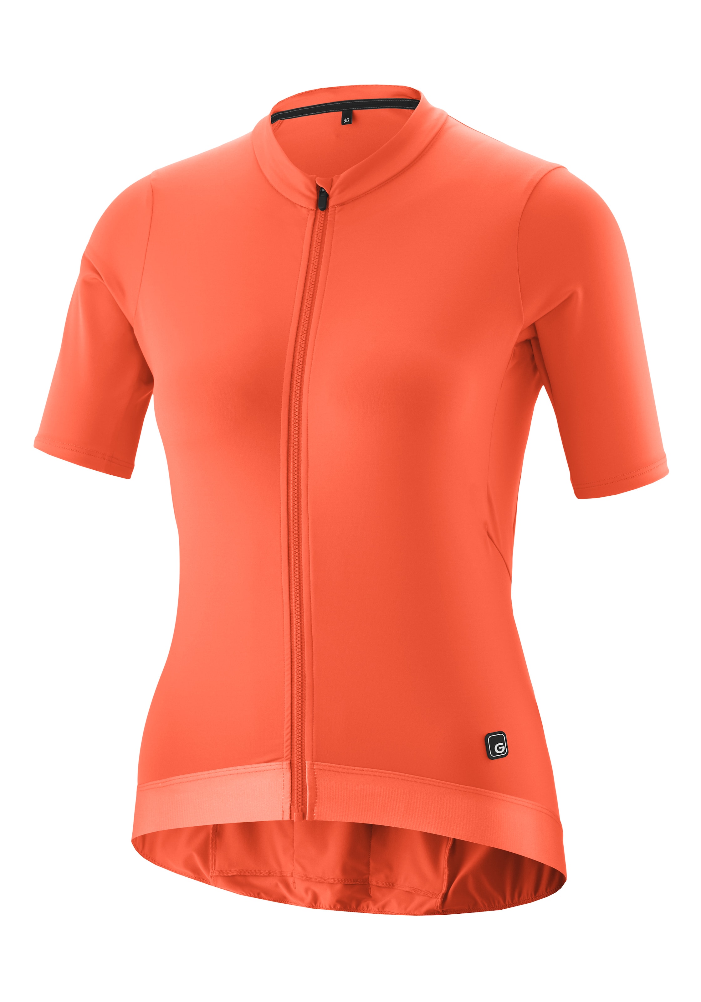 Gonso Radtrikot »Road Jersey W« Damen Fahrradtrikot kurzarm, Full-Zip Trikot, Rückentasche, Slim Fit