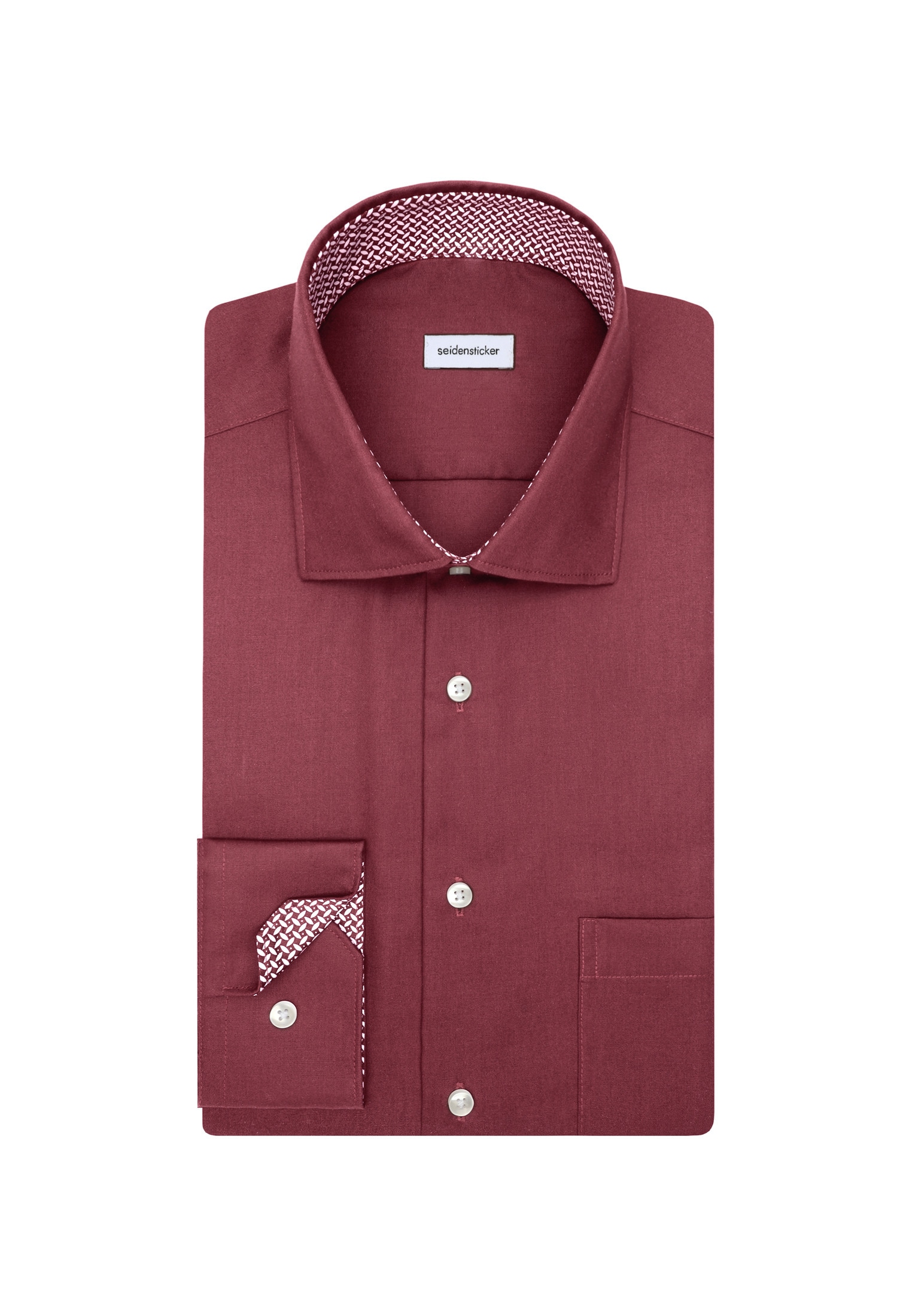 seidensticker Businesshemd »Schwarze Rose«, Comfort 1/1 Kentkragen Uni