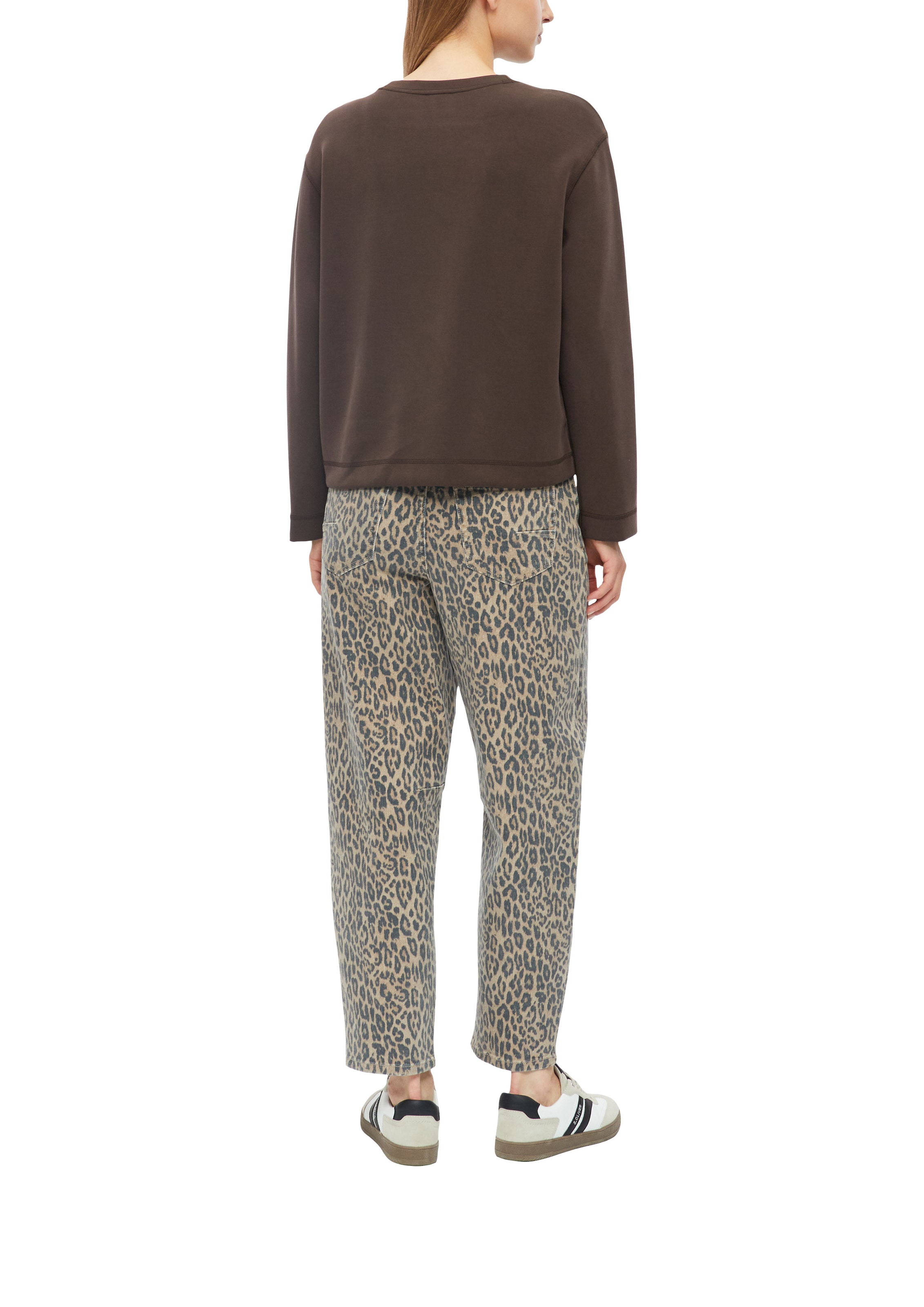 s.Oliver Sweatshirt , unifarben / Rundhals
