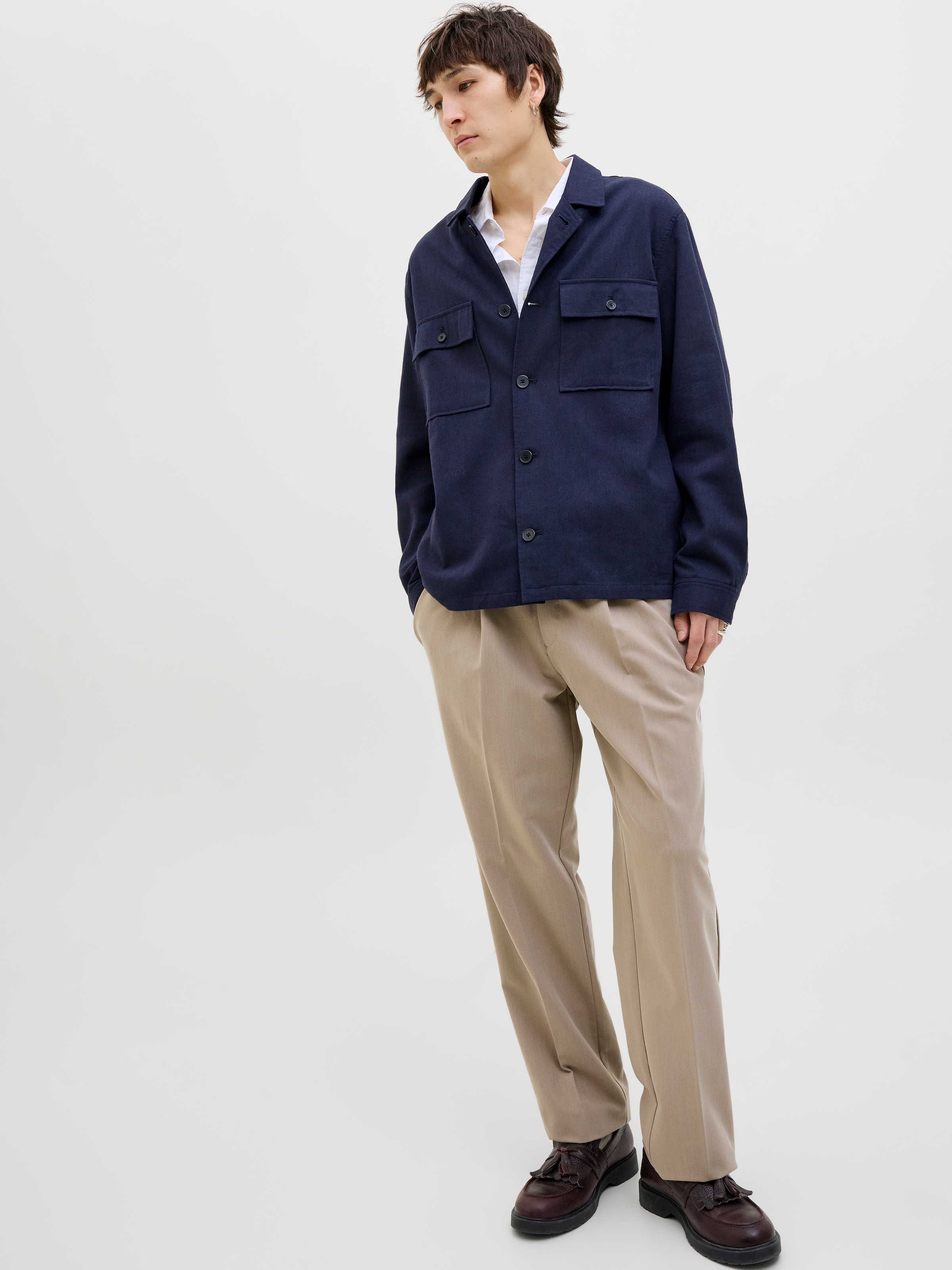 Jack & Jones Chinohose »JPRCCKARL JJCAMERON PLEATED CHINO NOOS«