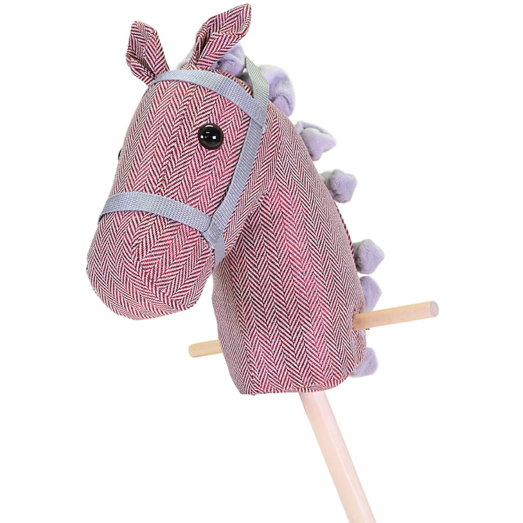 Knorrtoys® Steckenpferd »Pink horse«