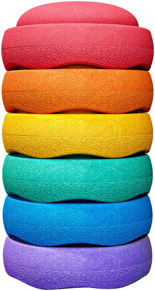 Stapelstein Balancetrainer »Stapelstein® Original Mini rainbow classic«