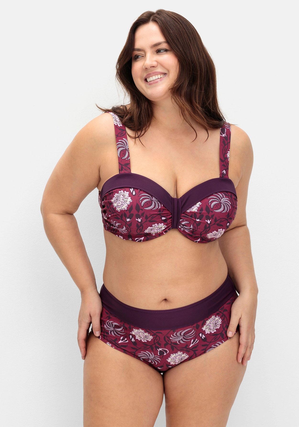 Sheego Bügel-Bikini-Top »Bikini-Oberteil mit wattierten Cups und Bügeln«