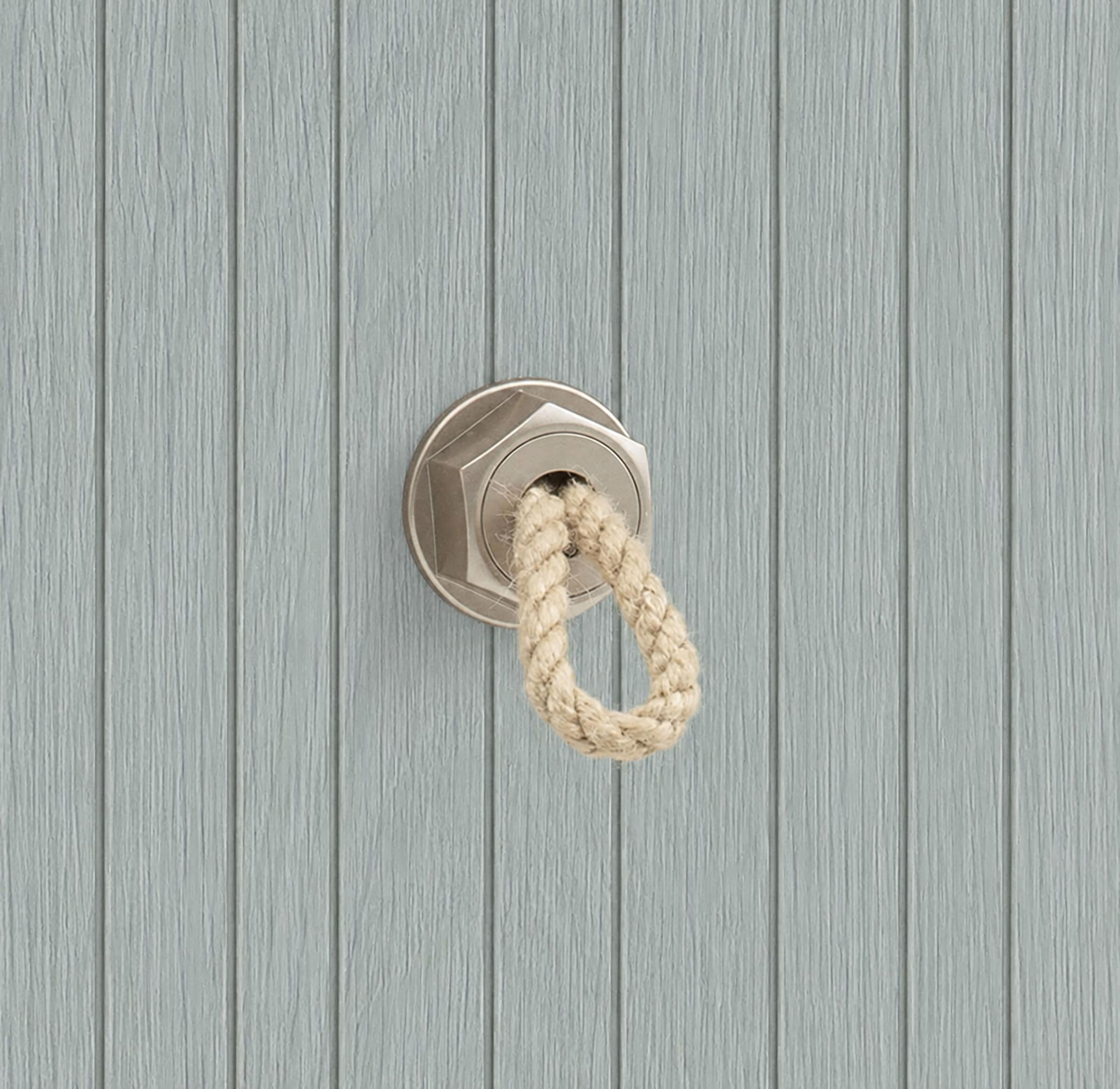 Schildmeyer Hochschrank »SONDERBY, 2 Türen & 1 offenes Fach, Höhe 176,5 cm, MADE IN GERMANY« 1 Stk. tlg. Seilgriffe im maritimen Look, MADE IN GERMANY