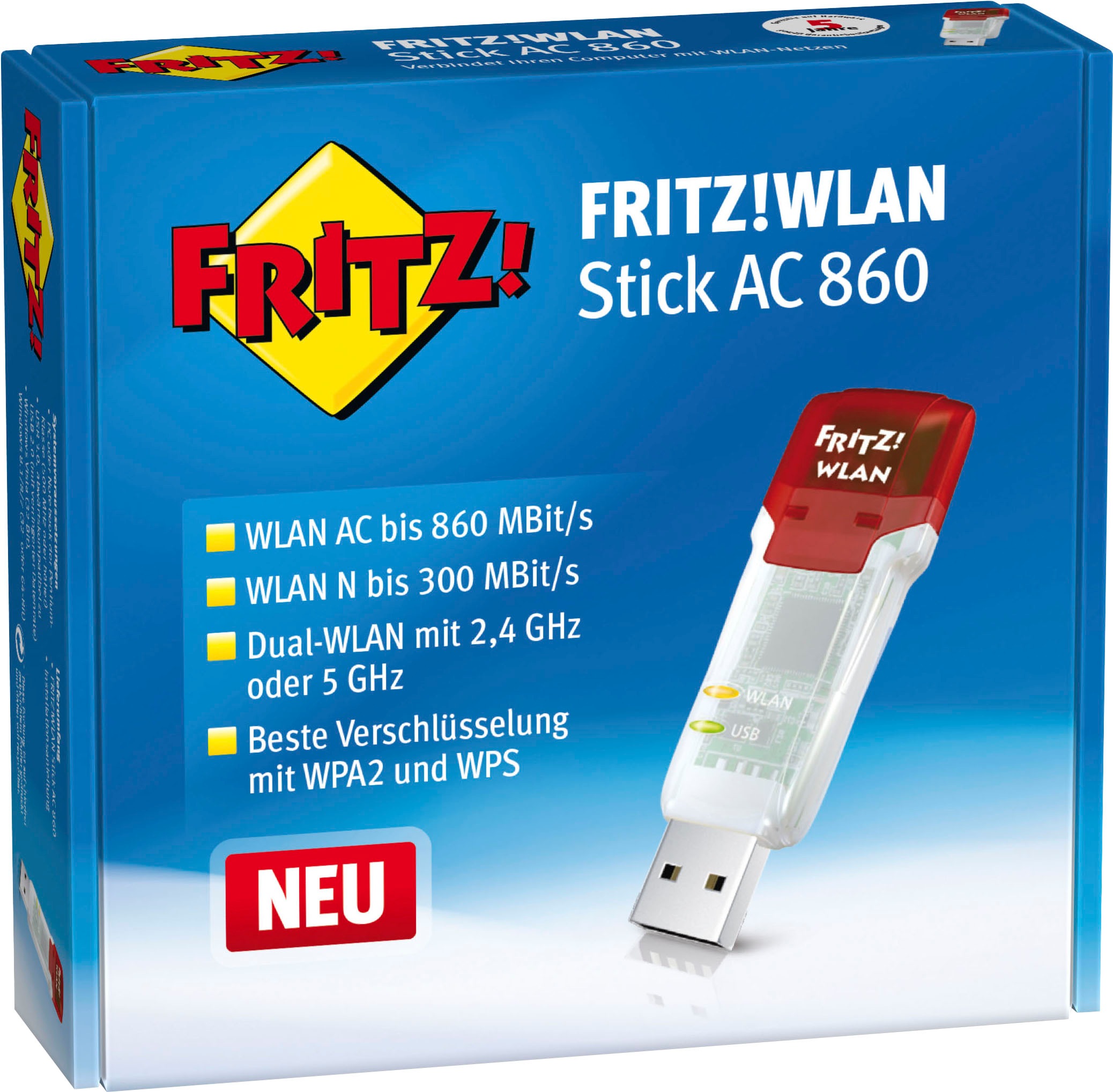 AVM Adapter »FRITZ!WLAN USB Stick AC 860 Net«