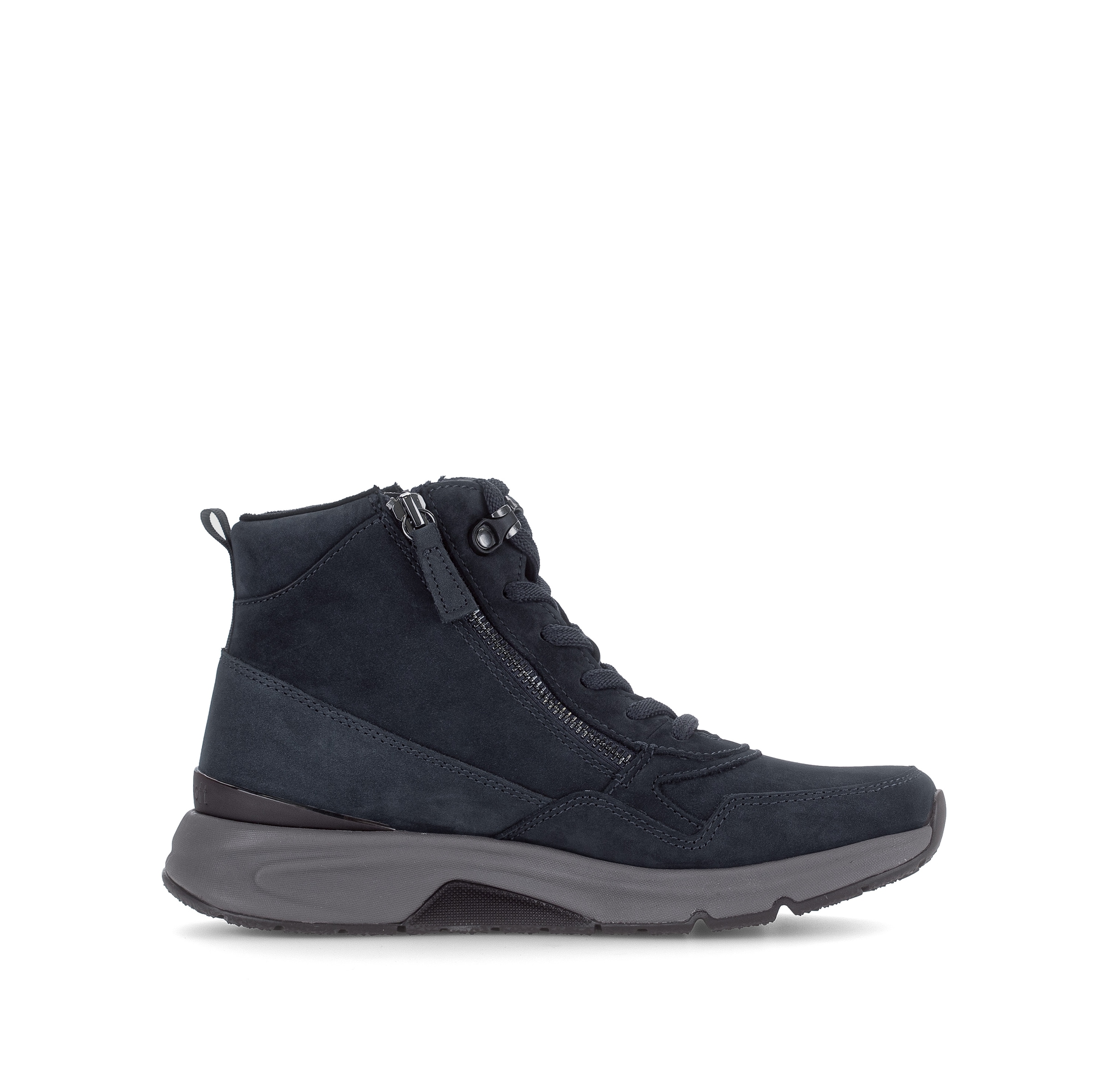 Gabor Schnürboots  Keilabsatz, High Top-Sneaker mit zwei Reißverschlüssen