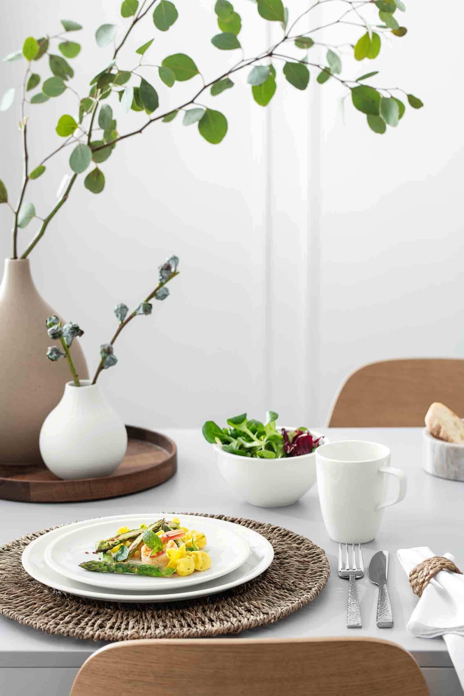 Villeroy & Boch Becher »Kaffeebecher Artesano Original 380 ml 6er Set weiß« Spülmaschinengeeignet, Mikrowellenfest