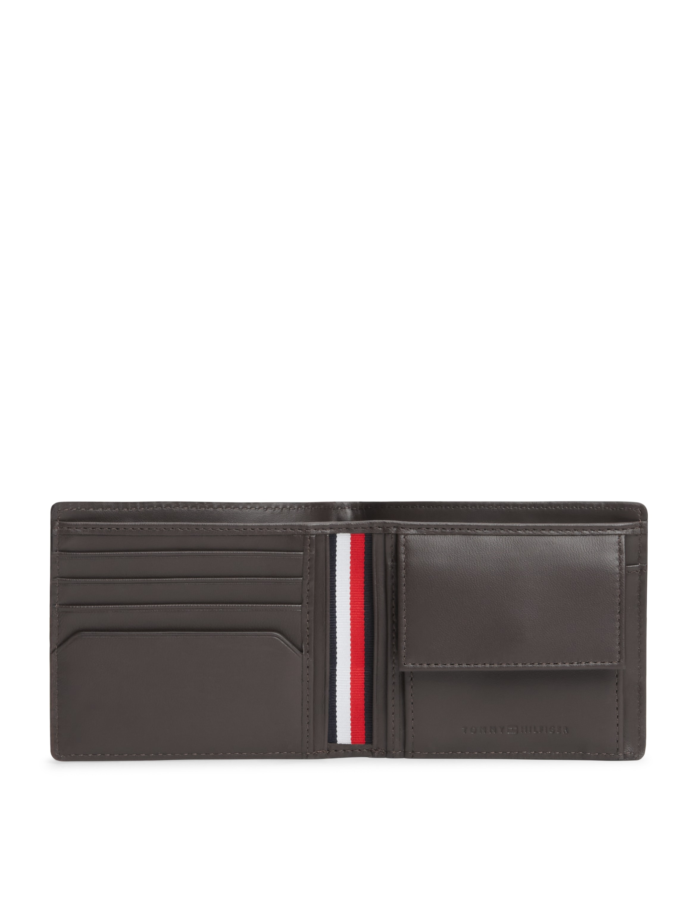 Tommy Hilfiger Geldbörse »TH CENTRAL CC AND COIN« Unisex Gedbeutel, Portemonnaie mit Logoschriftzug