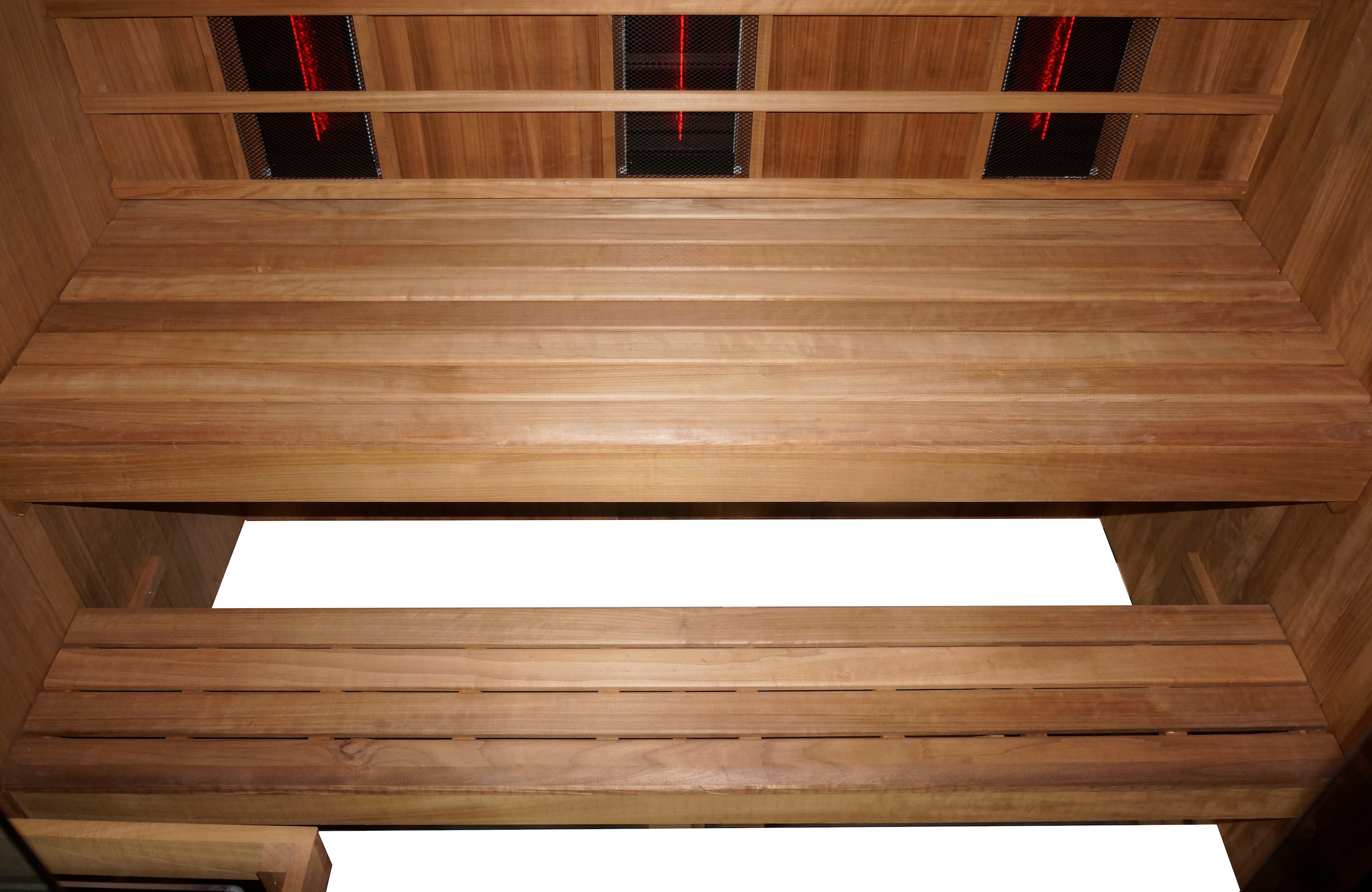 Sanotechnik Sauna »»KOTKA« mit Infrarotkabine« geeignet für 5 Personen, Espenholz