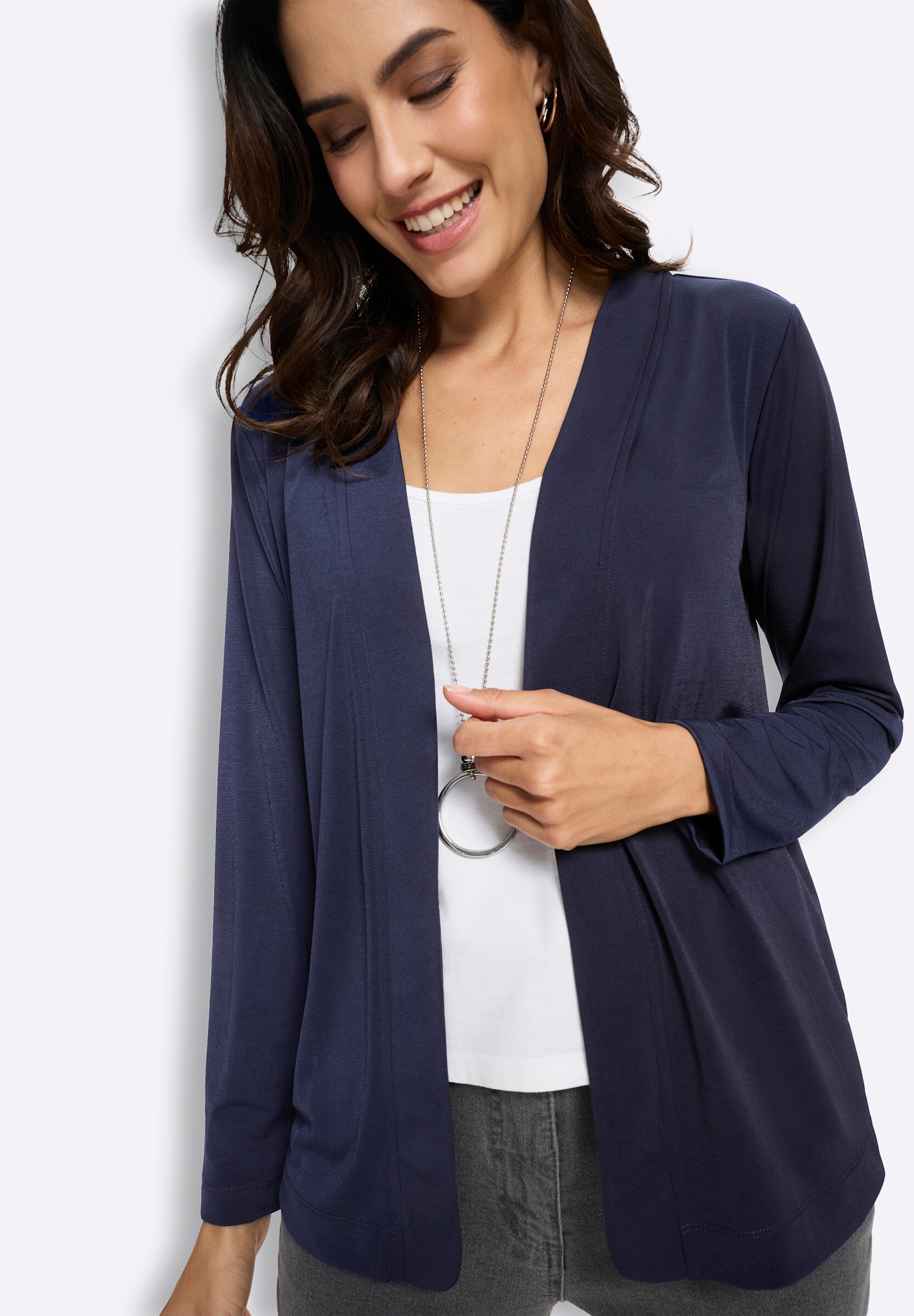 Witt Shirtjacke »Shirtjacke Shirtjacke in offener Form«