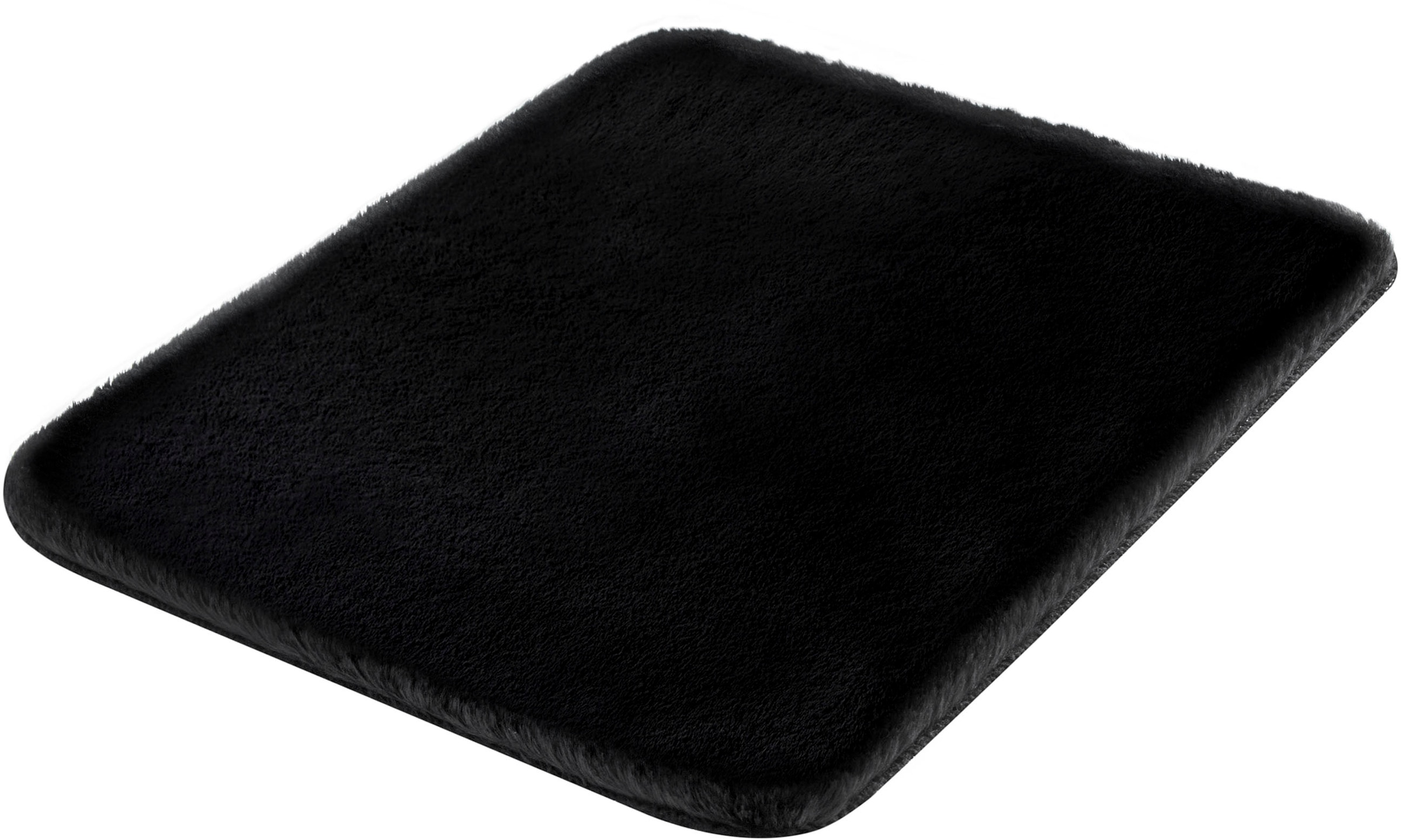 Kleine Wolke Badematte »Cony« Höhe 25 mm rutschhemmend beschichtet fußbodenheizungsgeeignet Badteppich, Fell-Optik, Uni Farben, besonders weich & kuschelig