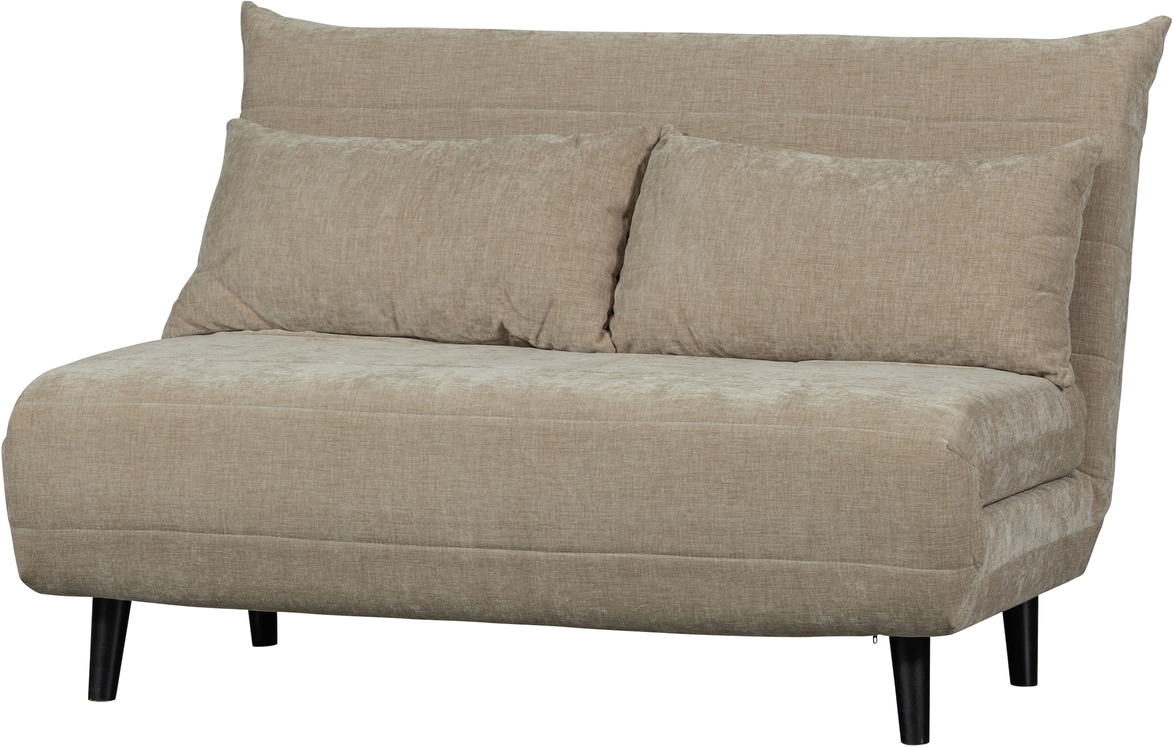 WOOOD Schlafsofa »Xem Chenille-Bezug gewebt mit Schlaffunktion, H 80 x B 122 x D 92 cm« Liegefläche 188 cm, Tragkraft 140 kg, Maximale Verschleißfestigkeit