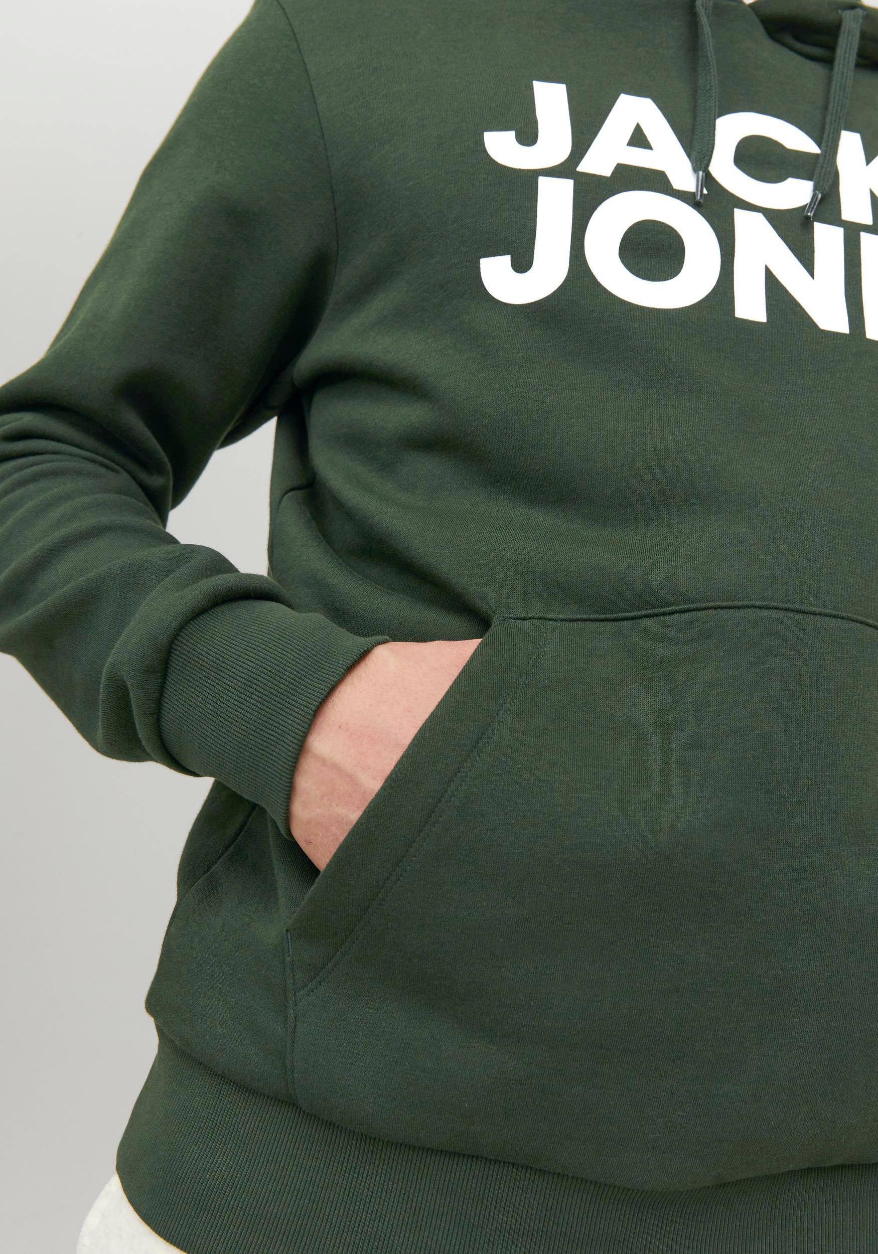 Jack & Jones Kapuzensweatshirt »JJECORP LOGO SWEAT HOOD NOOS«, mit Logo Print