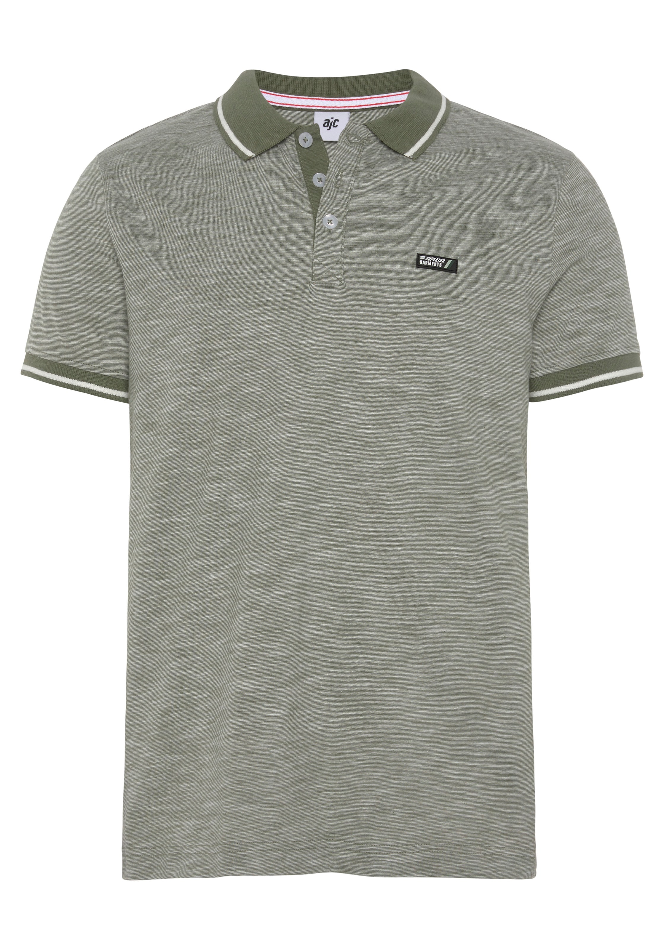 AJC Poloshirt, Kurzarm, schmal geschnitten, Polokragen, ideal für Sportarten