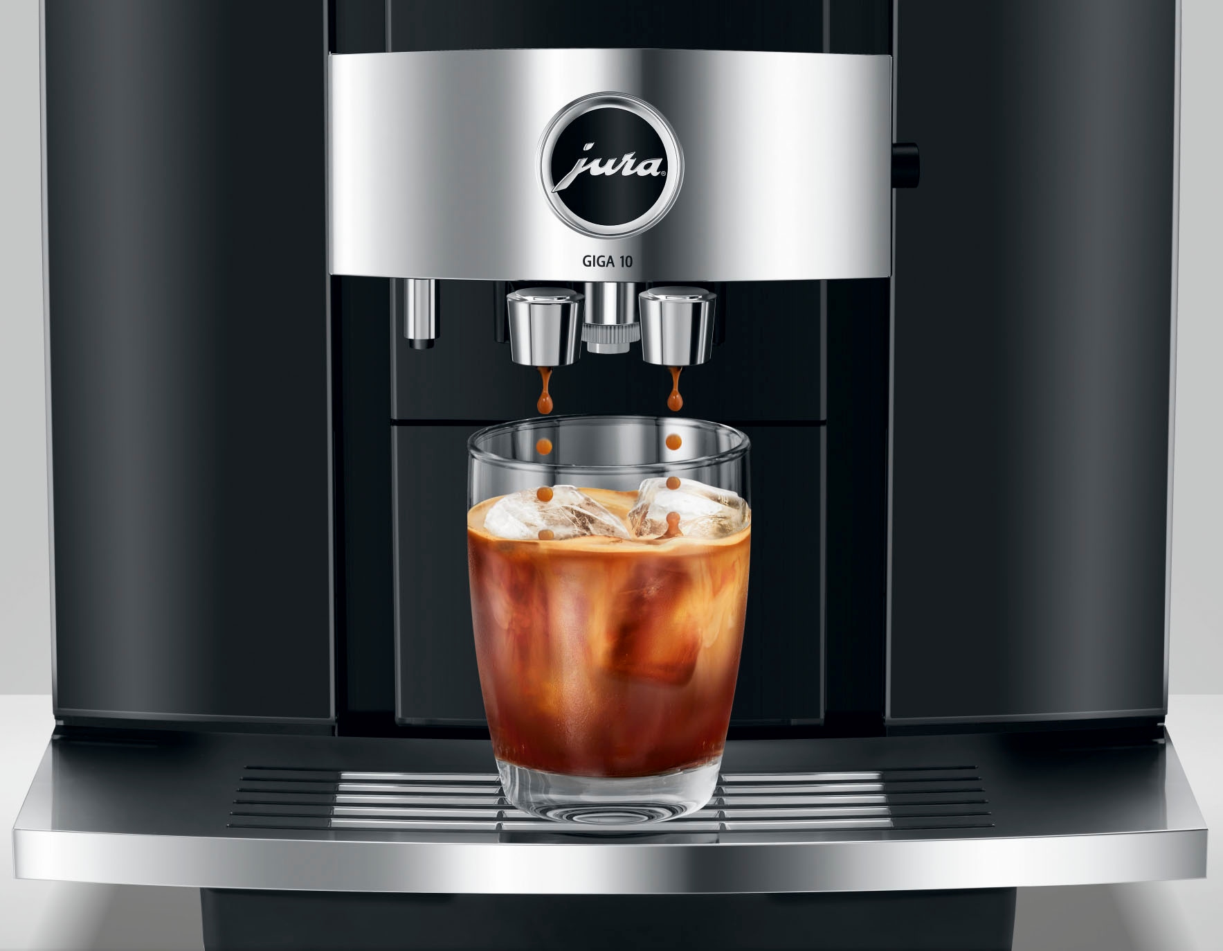 JURA Kaffeevollautomat »15478 GIGA 10 (EA), Diamond Black« 35 Spezialitäten, Cold Brew, 2 Mahlwerk