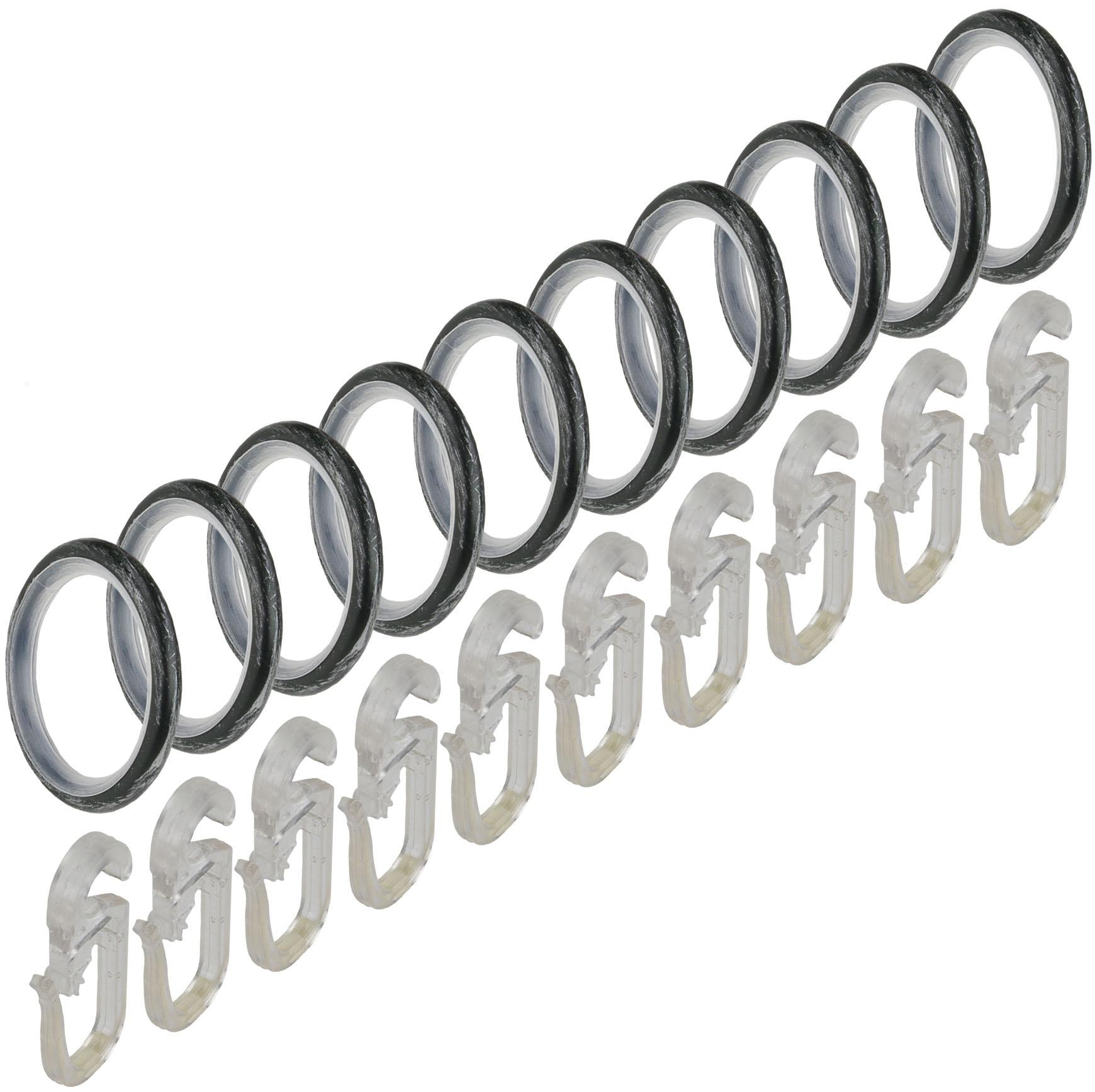 Liedeco Gardinenstange »Esp Spitze« Ø 16 mm 2 läufig-läufig Fixmaß 2-läufig im Fixmaß Ø 16 mm