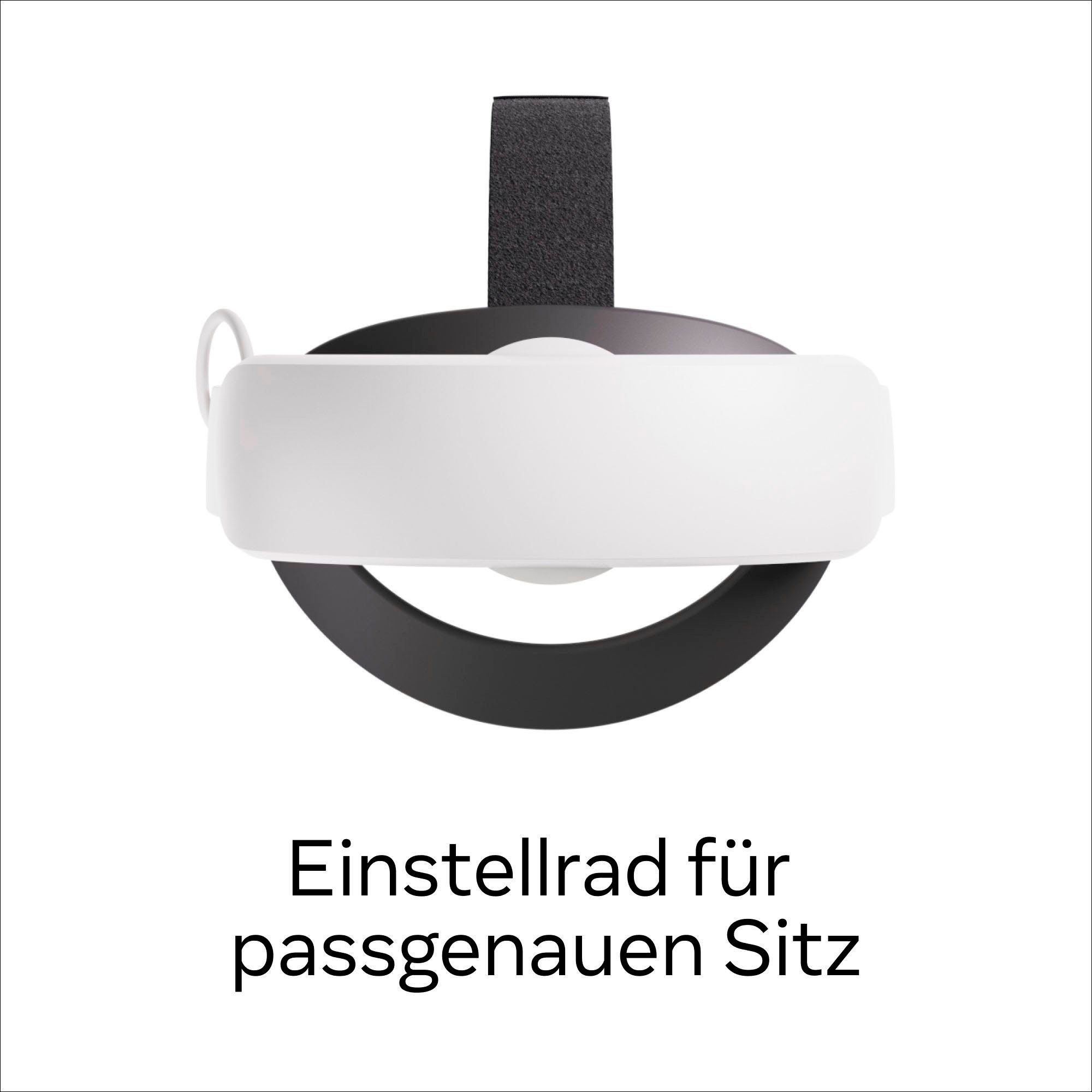 Meta Virtual-Reality-Brille »Quest 3 128 GB + Elite-Riemen mit Akku (Elite Strap with Battery)«