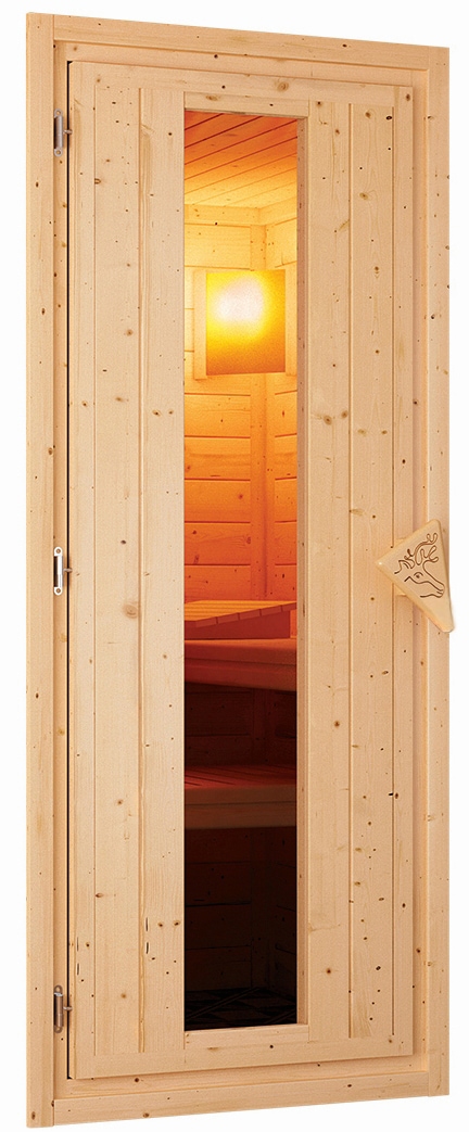 Karibu Sauna »Larin« Set,  ohne Ofen